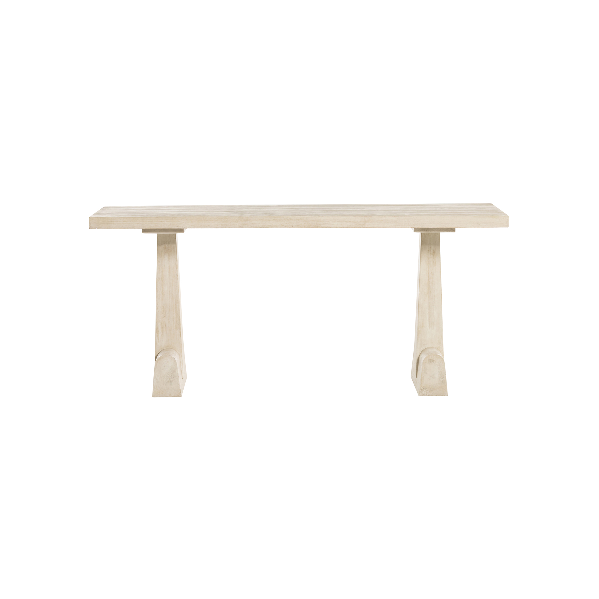 Haverton Console Table - Brushed Frosty White Pine
