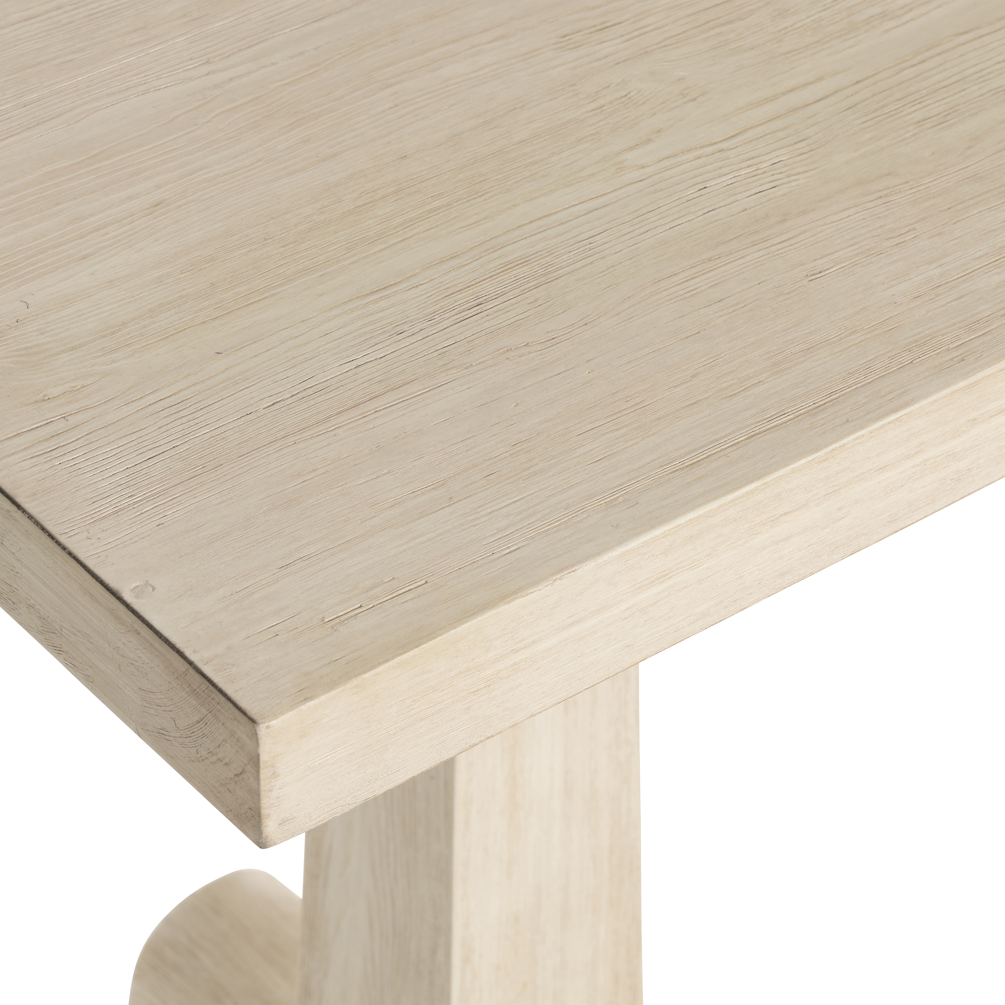 Haverton Console Table - Brushed Frosty White Pine