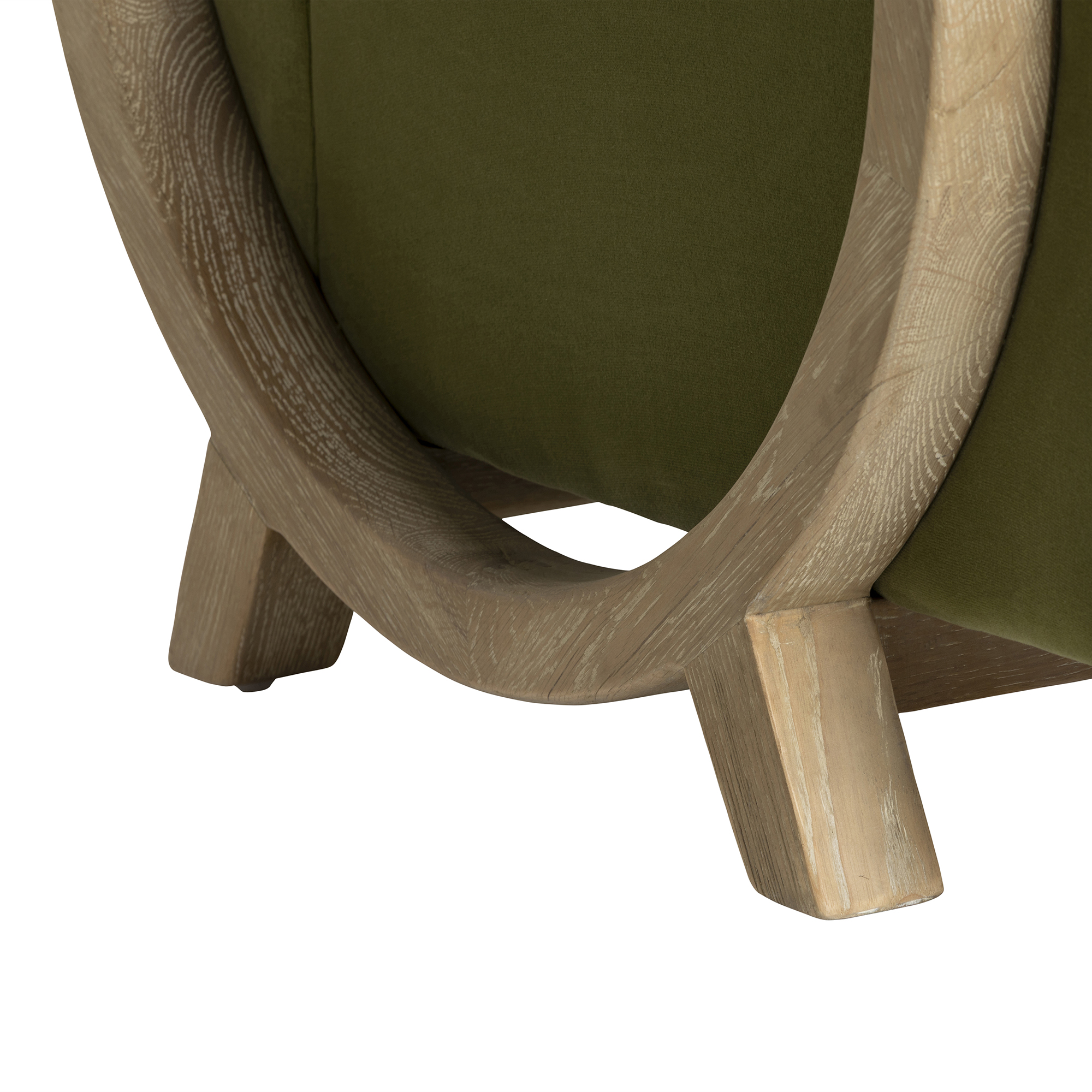 Kerris Armchair - AHF1161 Smoky Grey Oak + AHF1208 Fabric