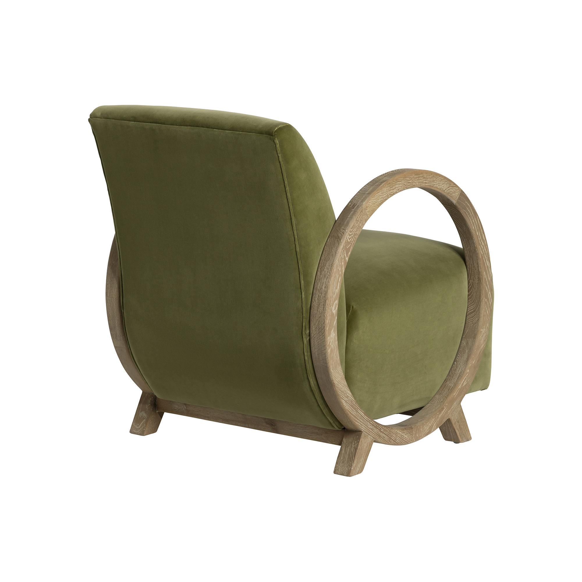 Kerris Armchair - AHF1161 Smoky Grey Oak + AHF1208 Fabric