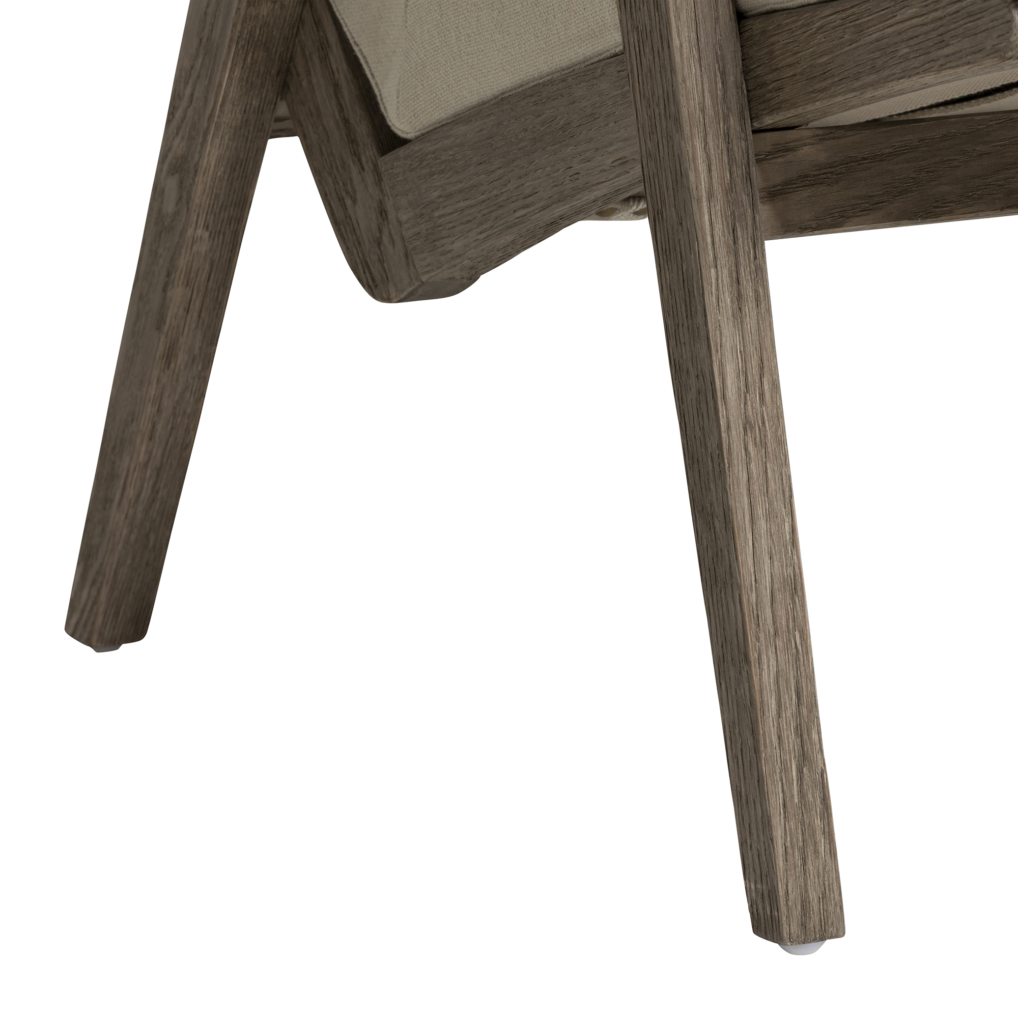 Valley Armchair - Brushed Mud Grey Oak + AHF1186 Fabric