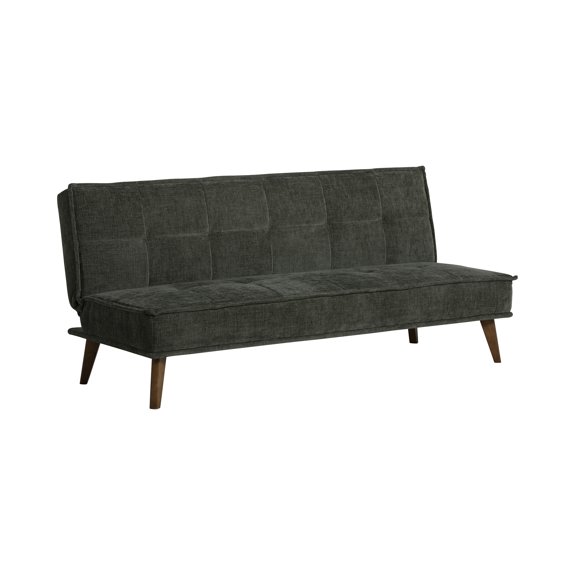 Fedor Green Fabric Single Sofa Bed, Olive Fabric