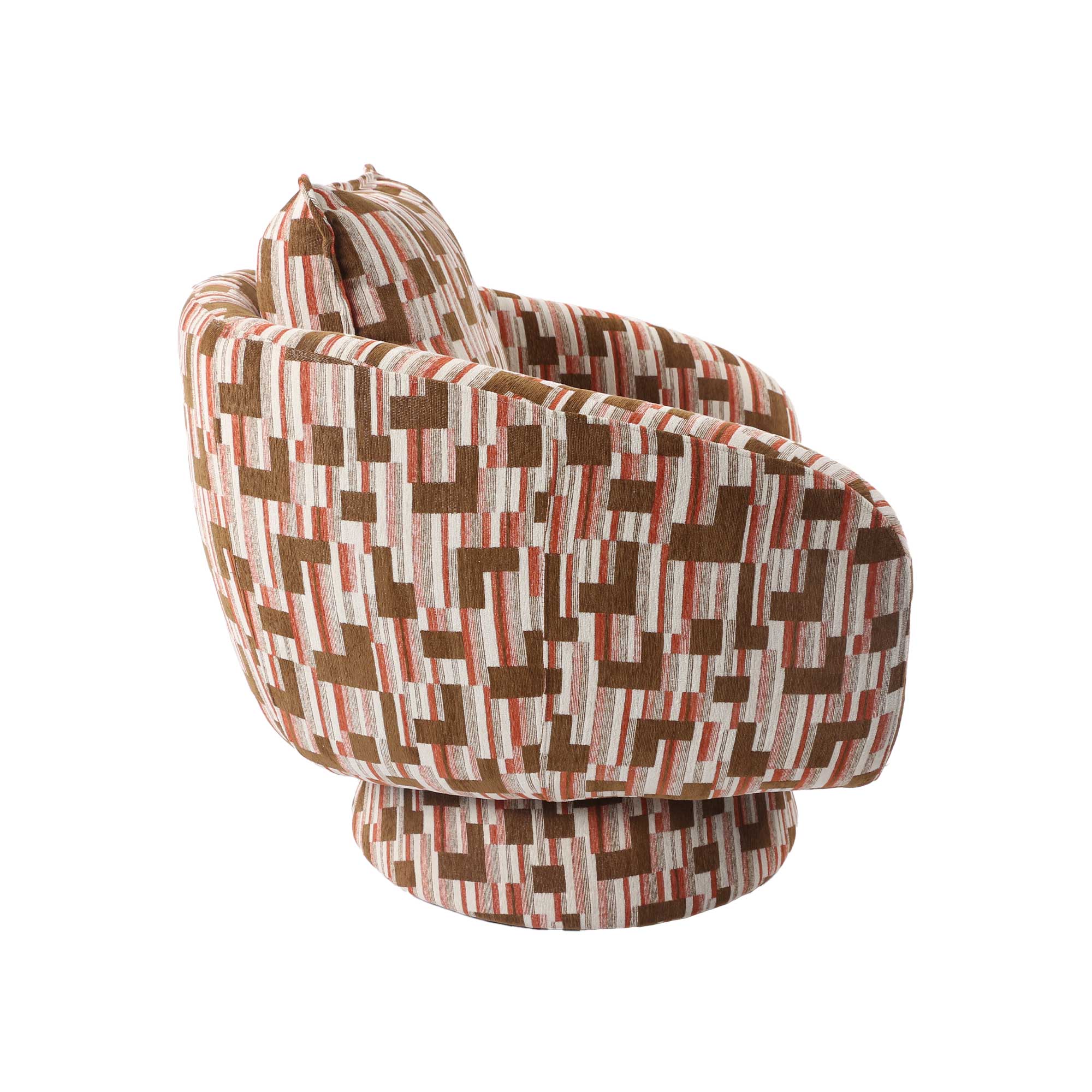 Francois Turning Loungechair - MJ018-1 Picas brown