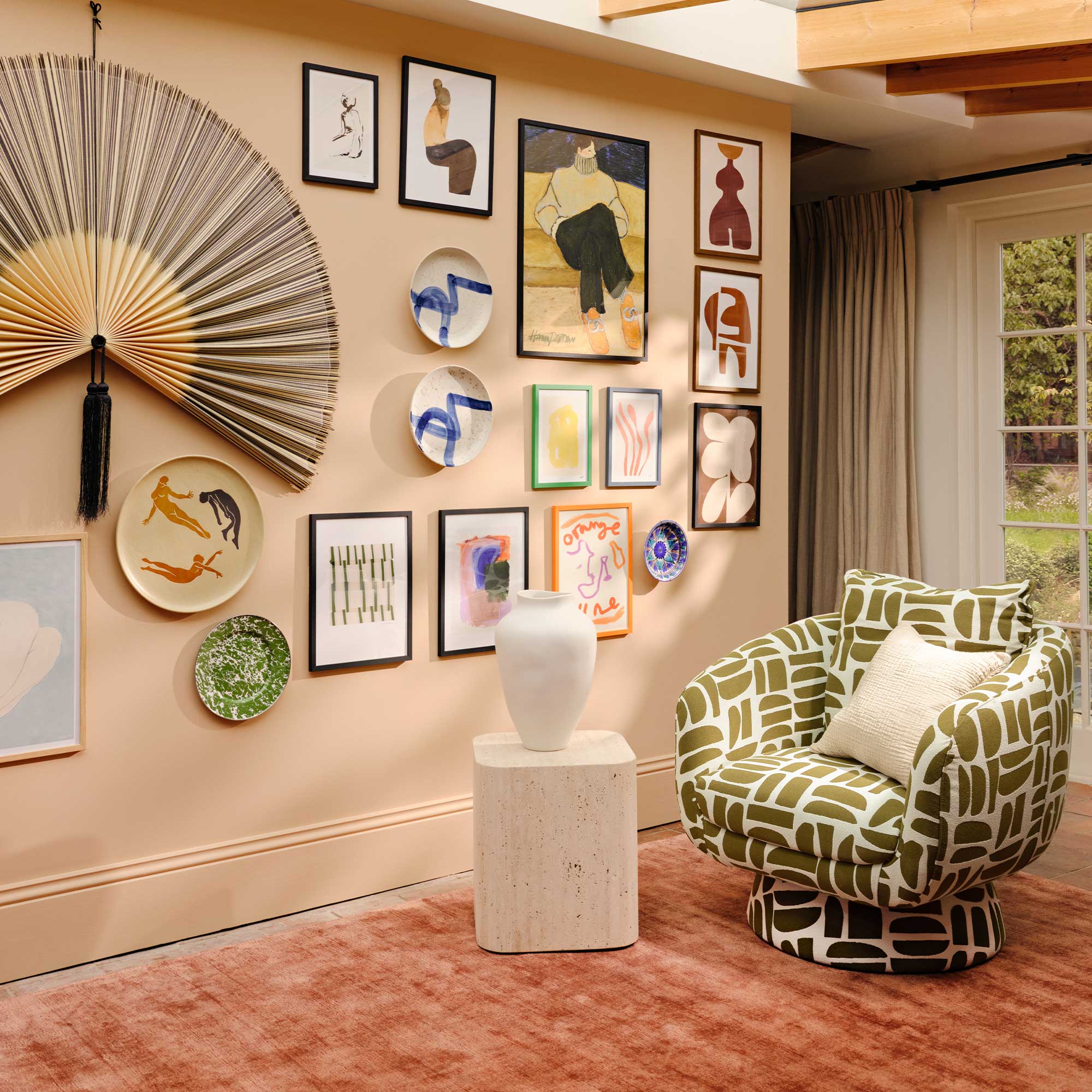 Francois Turning Loungechair - AMC061-2 Patta Moss