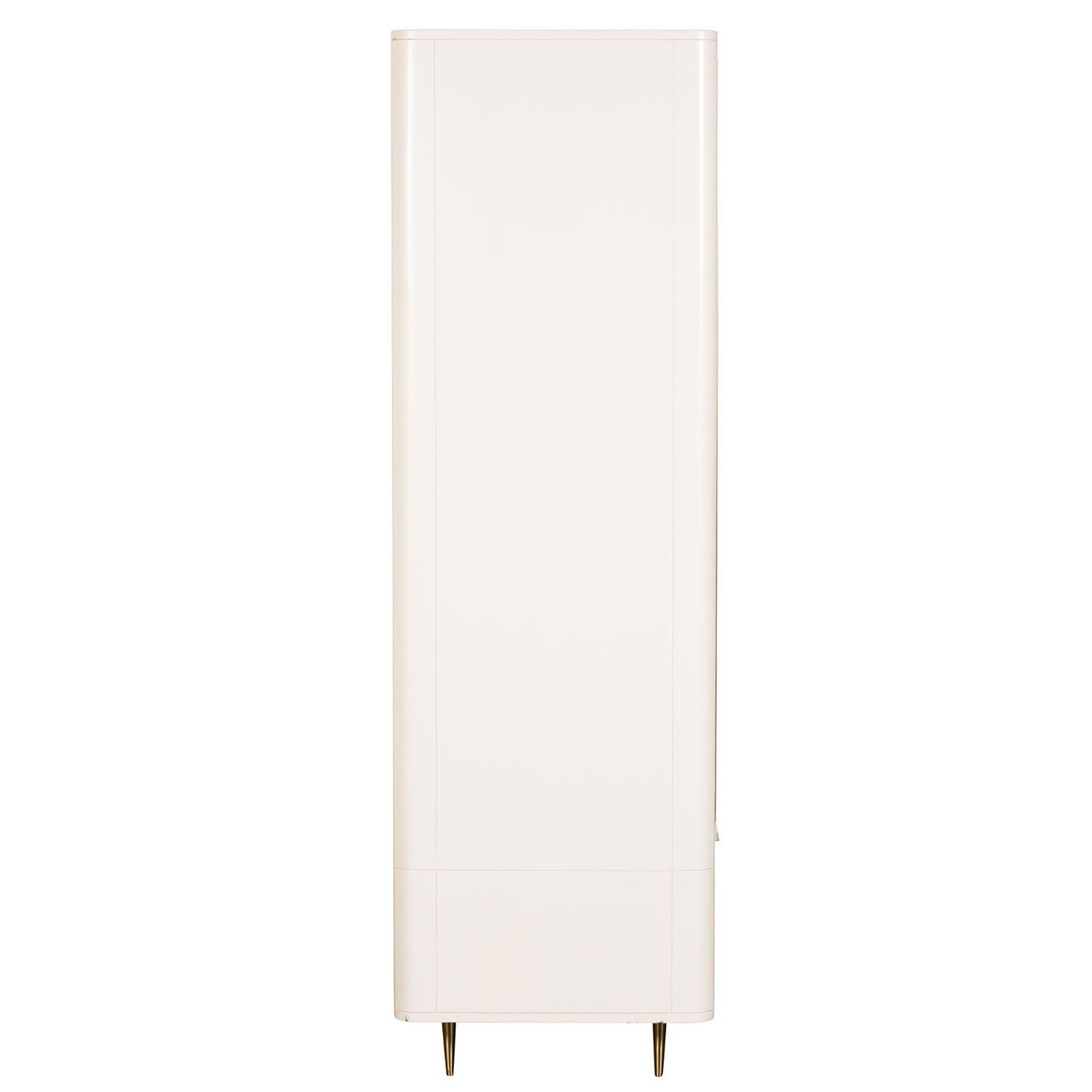 Lucia 120cm 2 Door 1 Drawer Wardrobe, Painted and Lacquered Mahogany