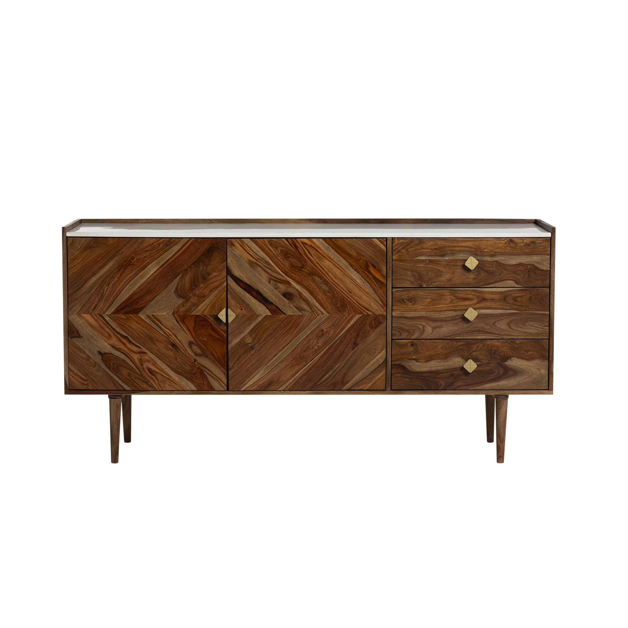Vida Sideboard in Natural Sheesham Wood