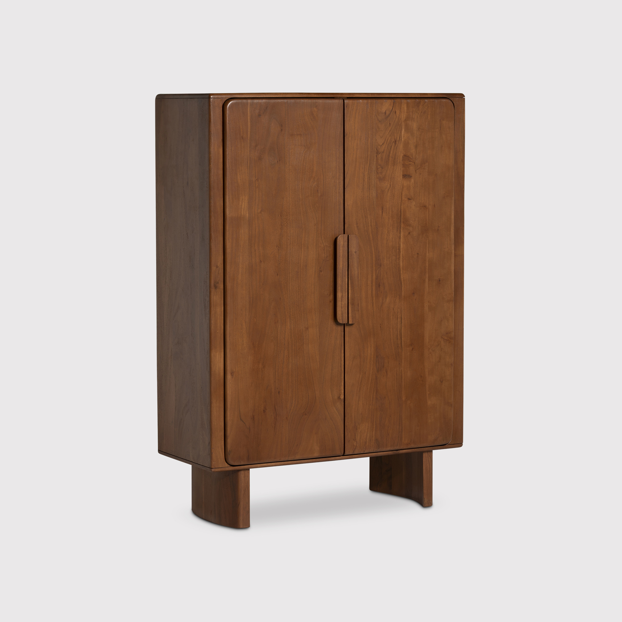 Zerina Wooden Highboard and Bar