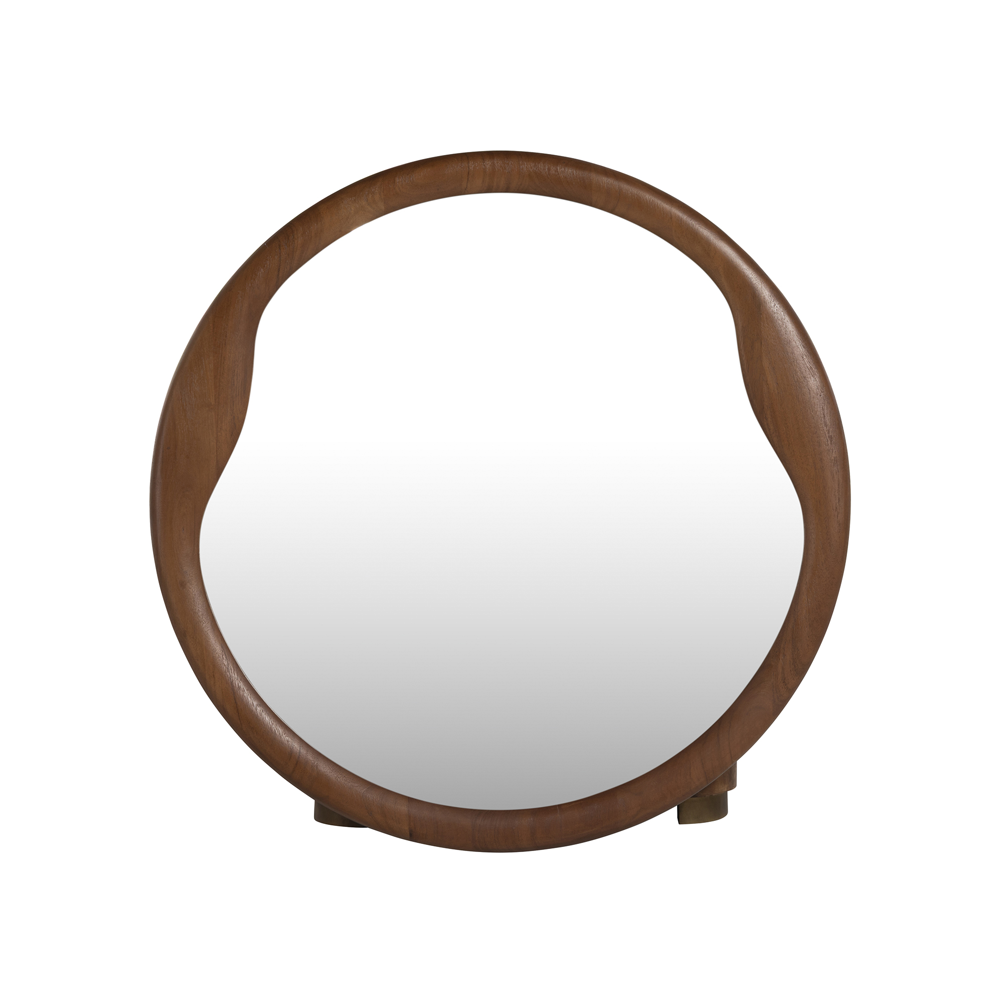 Zerina Walnut Edge Mirror