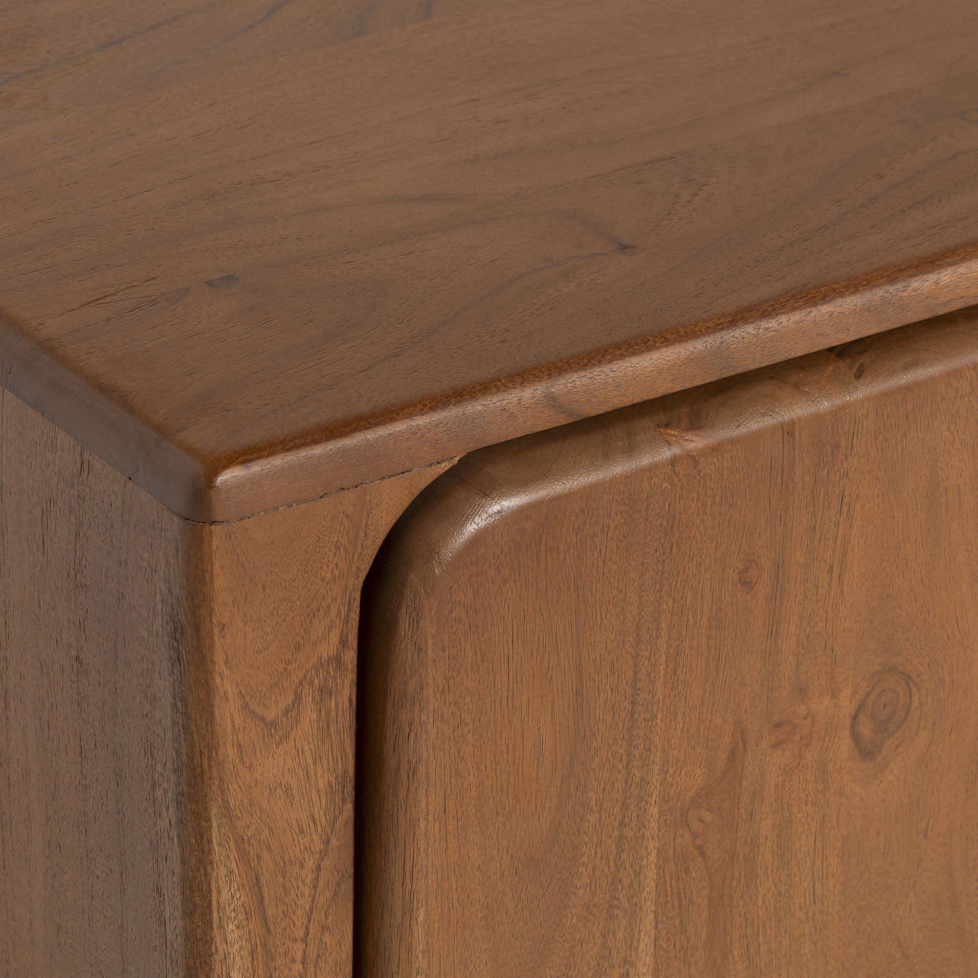 Zerina TV Unit - Light Walnut Acacia