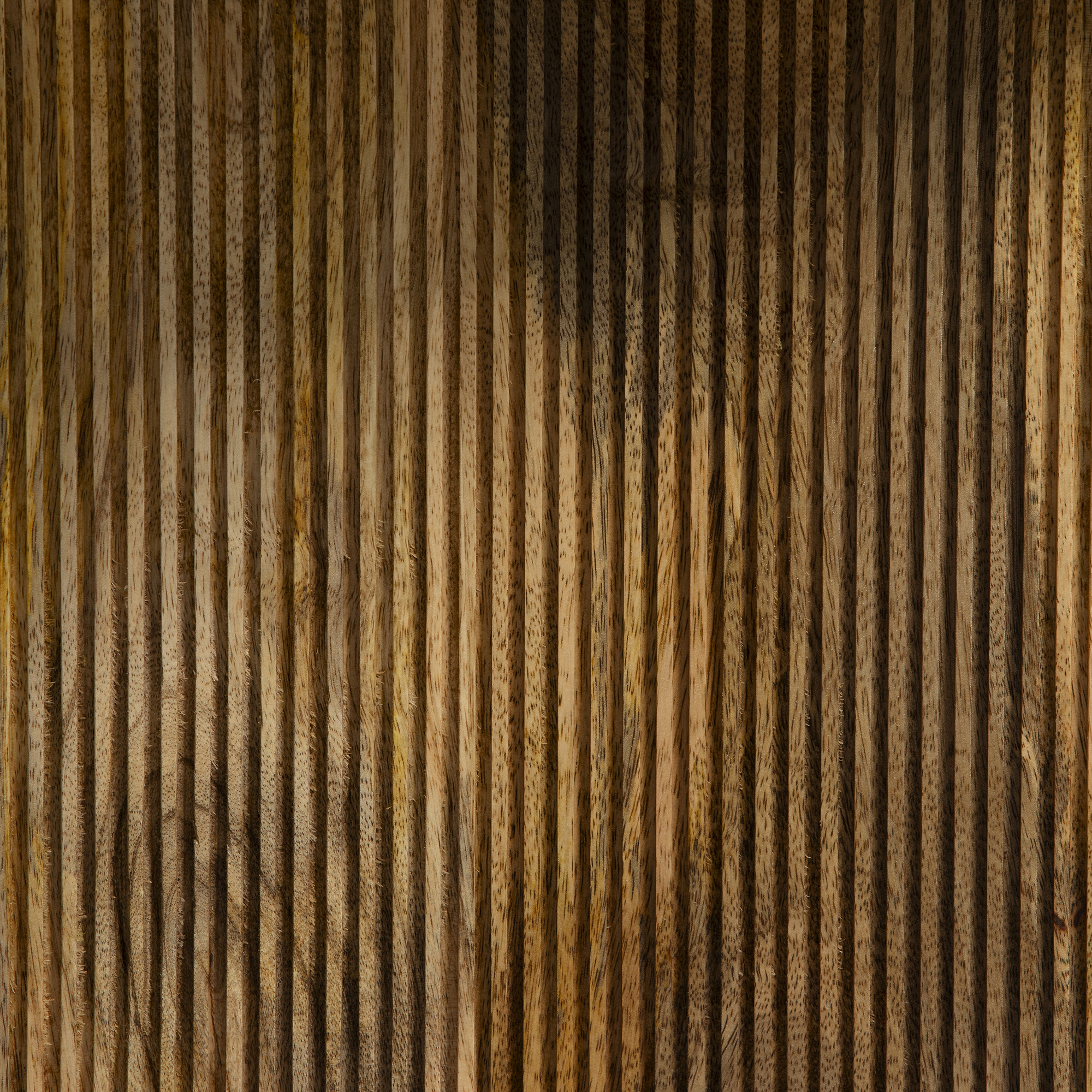 Zuberi Natural Mango Wood Curved Coffee Table, Natural Mango Wood