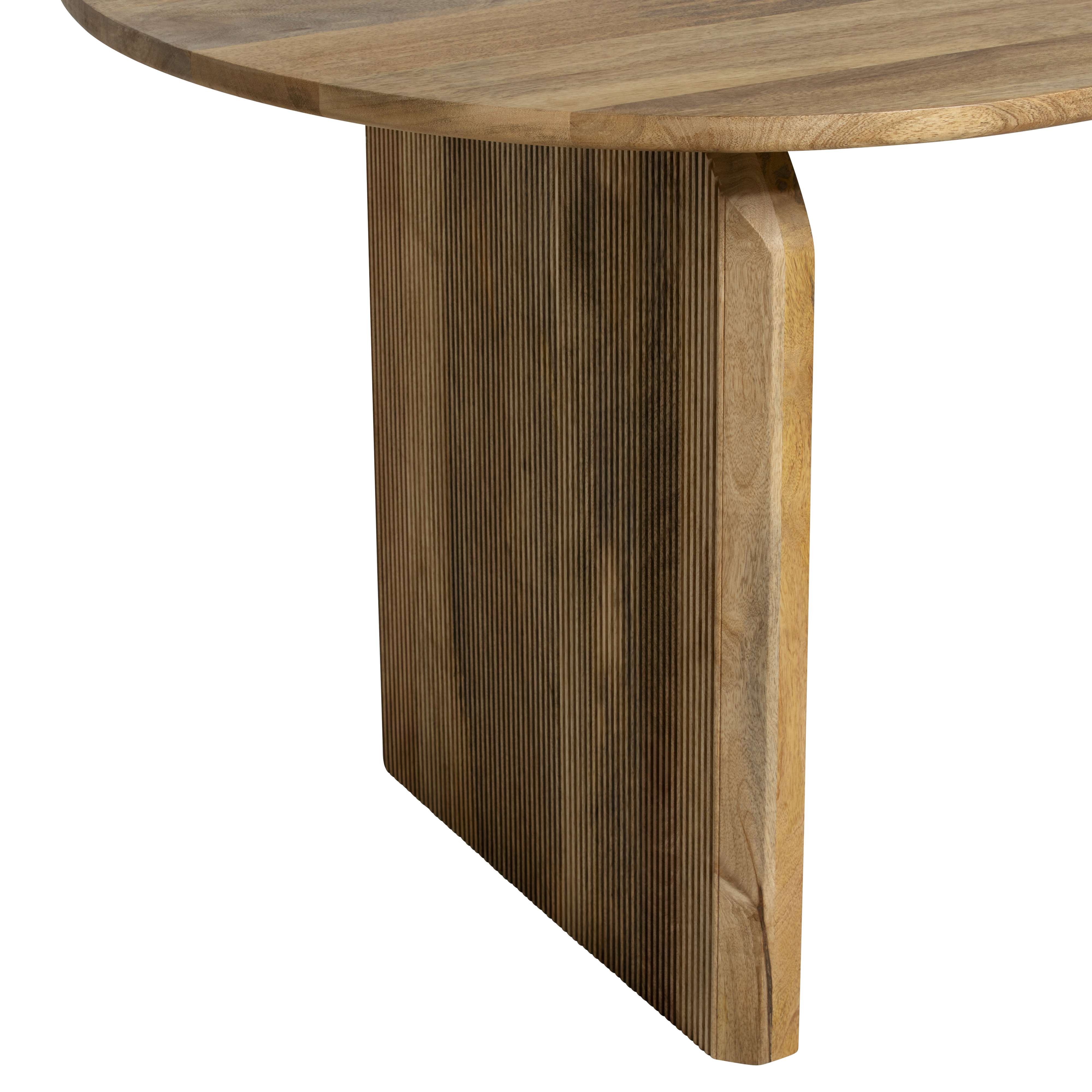 Zuberi Dining Table 200CM - Mango Natural