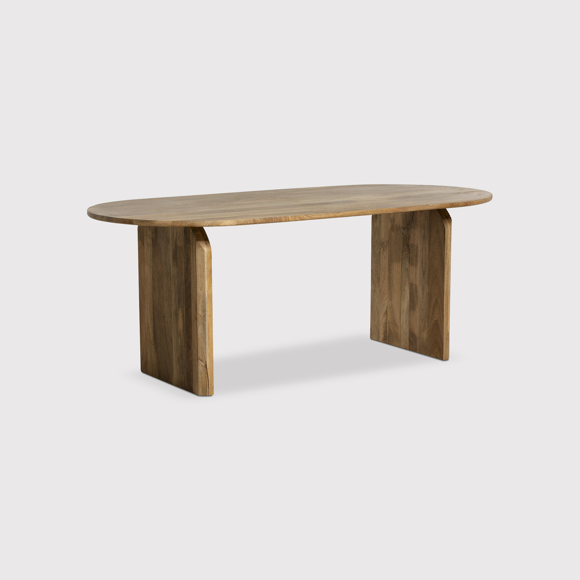 Zuberi Dining Table 200CM - Mango Natural