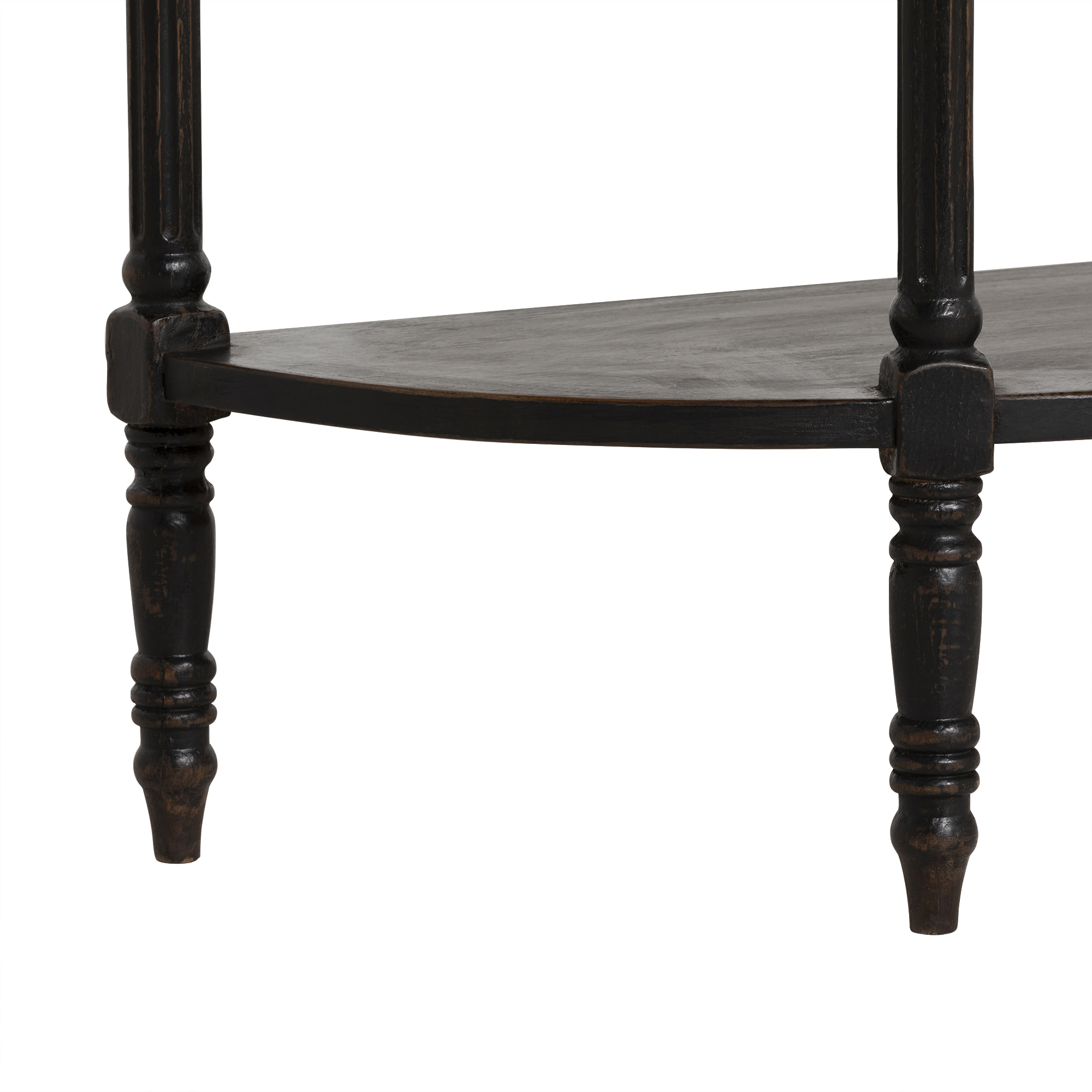 Jin Half Moon Table - Black