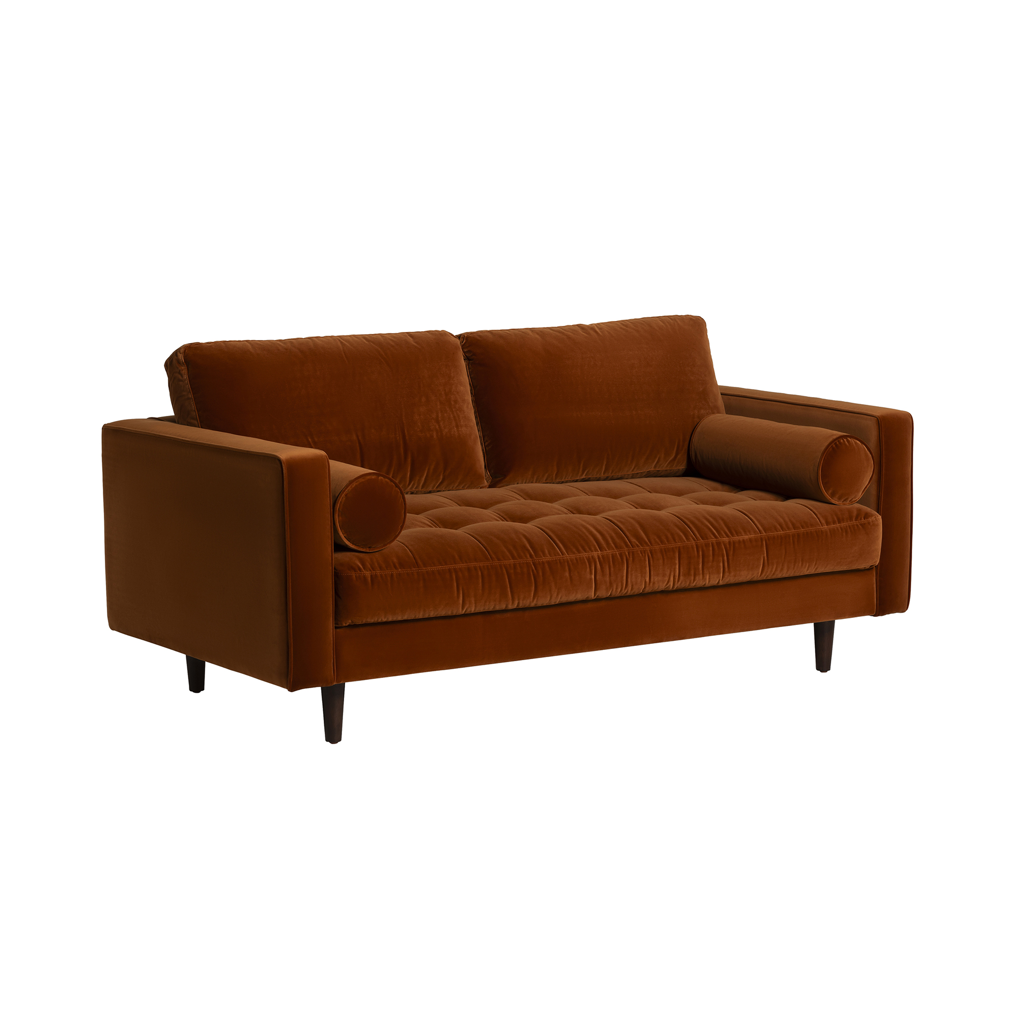 Hemingway Large 2 Seater Sofa - Cotton Velvet Dune