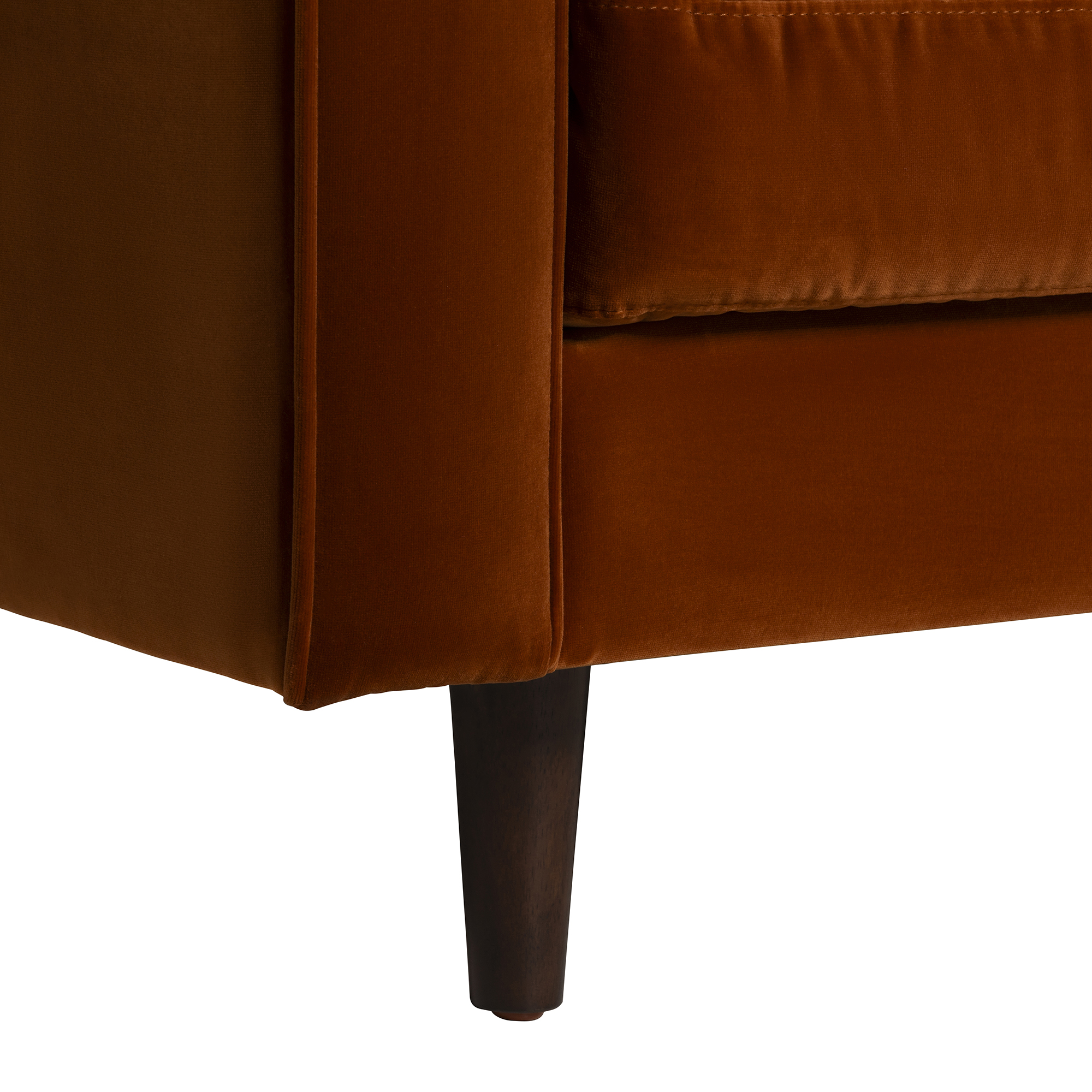 Hemingway Large 2 Seater Sofa - Cotton Velvet Dune