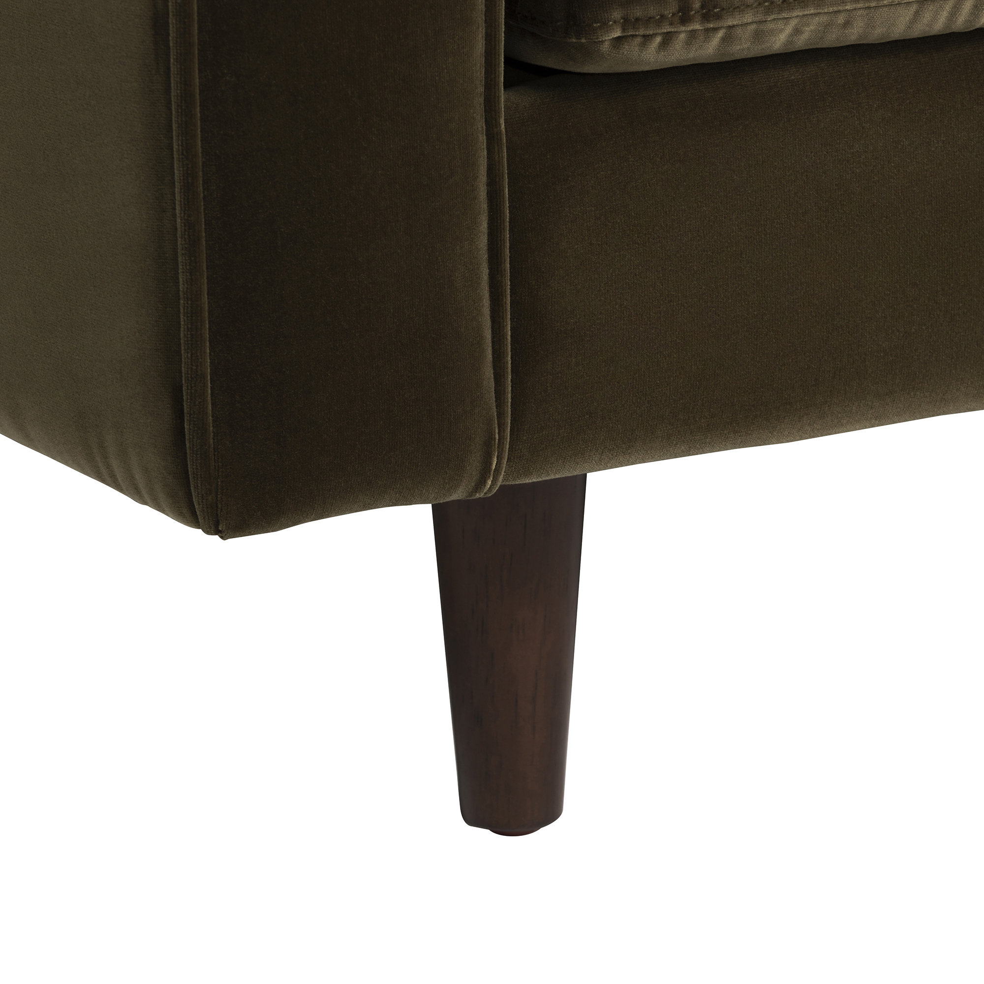 Hemingway 3 Seater Sofa - Cotton Velvet Cypress