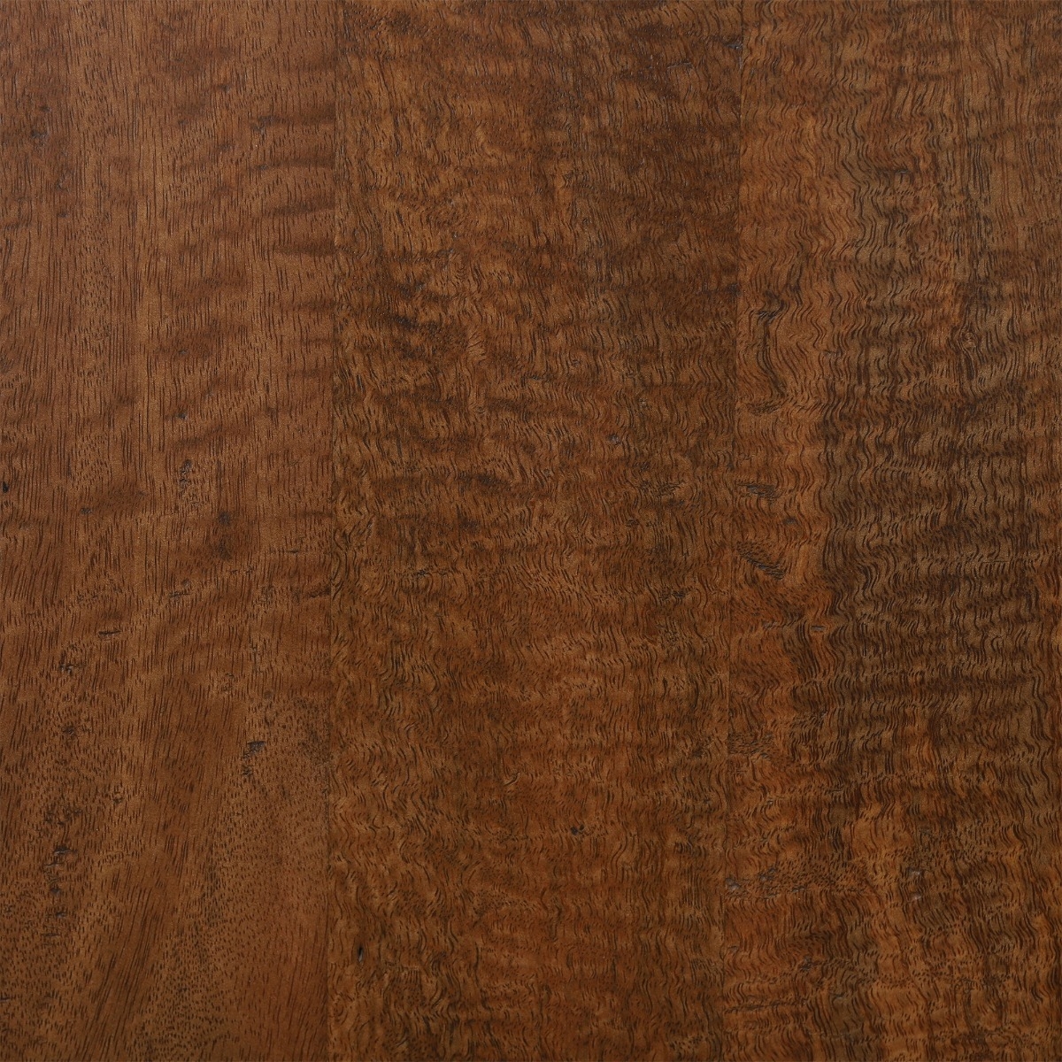 New Frontier Brown Wood High End Sleigh King Bed Frame, Mango Finish