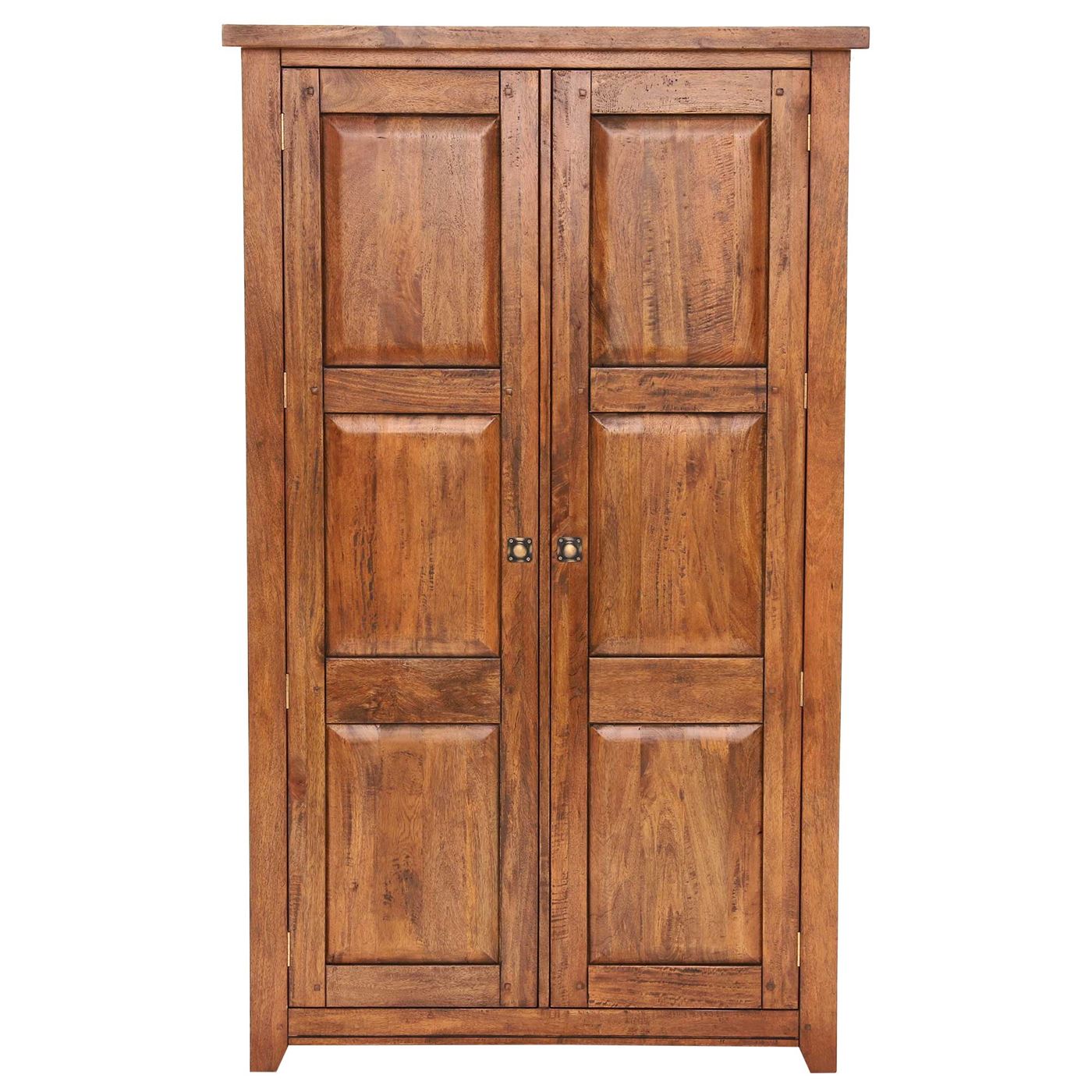 New Frontier 2 Door Wardrobe - Mango Finish