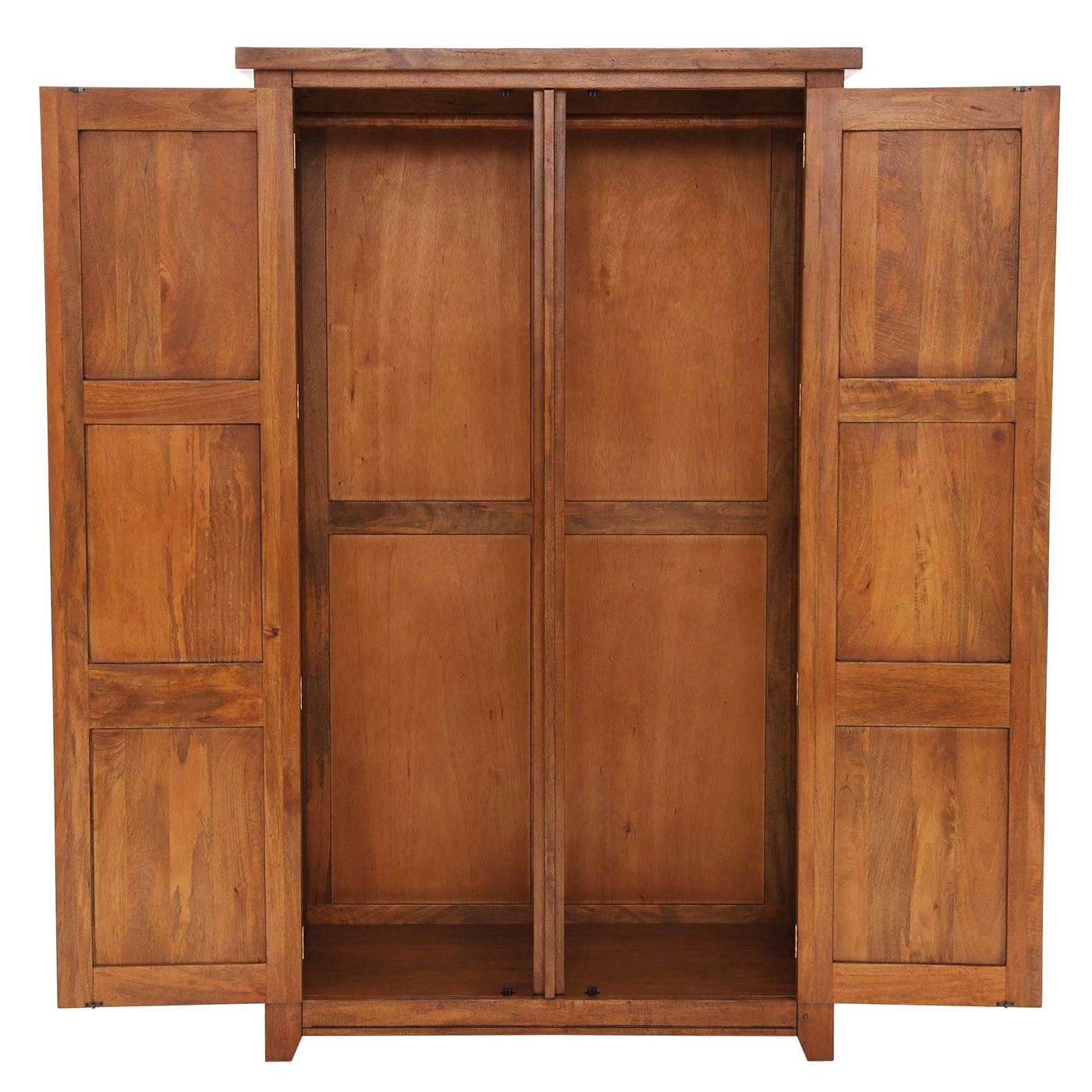 New Frontier 2 Door Wardrobe - Mango Finish