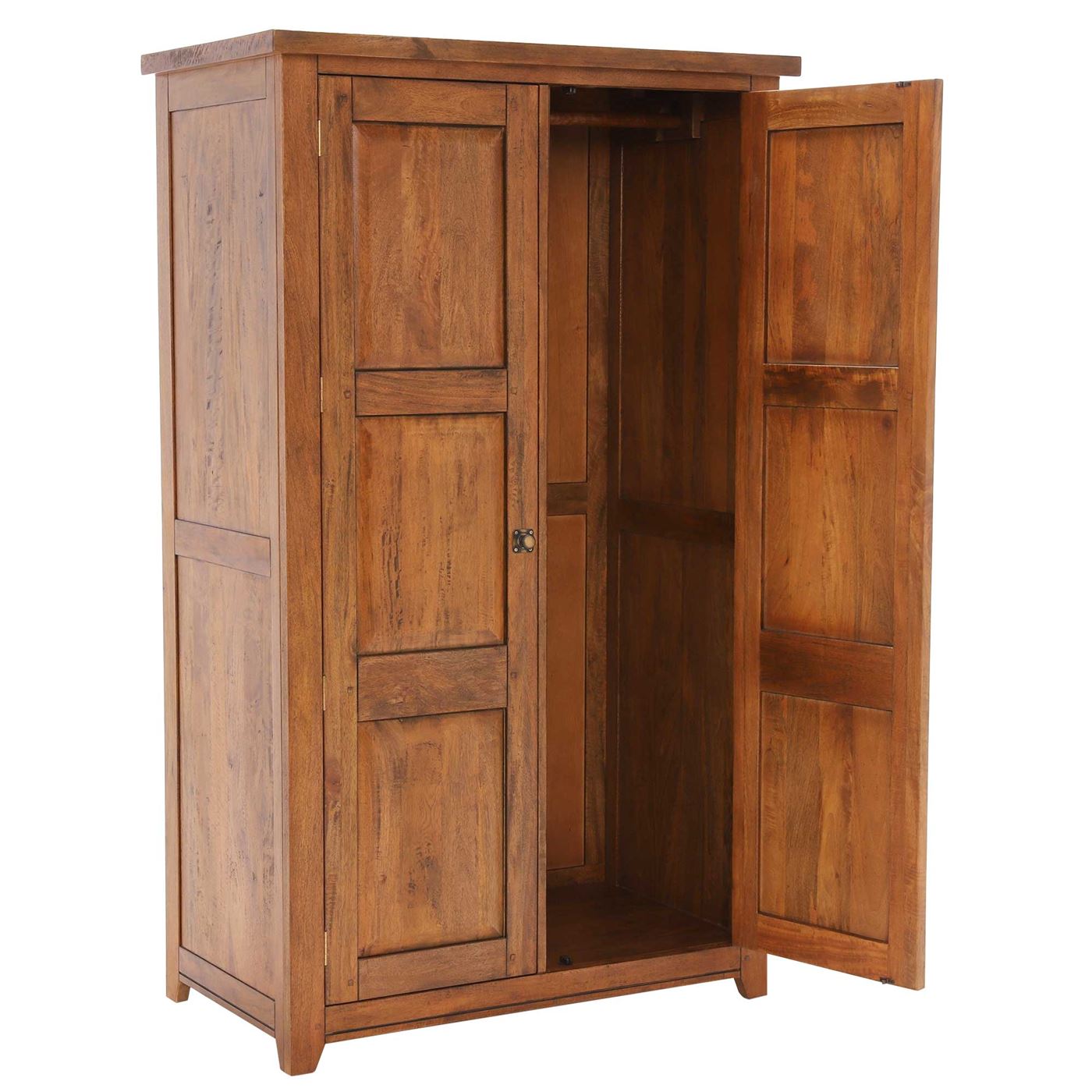 New Frontier 2 Door Wardrobe - Mango Finish