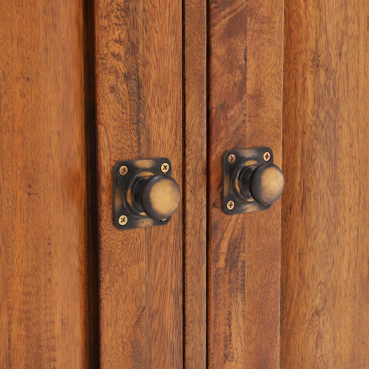 New Frontier 2 Door Wardrobe - Mango Finish