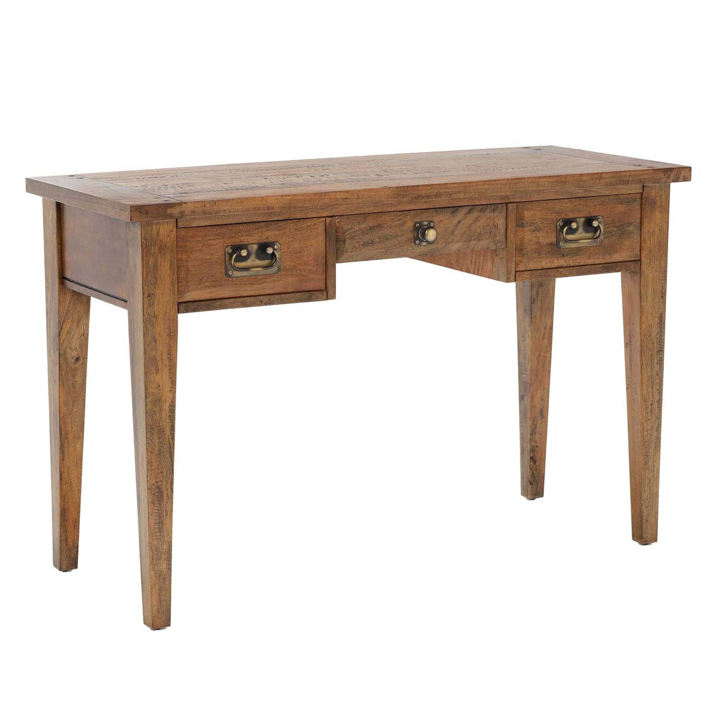 New Frontier Wood Dressing Table, Mango Finish