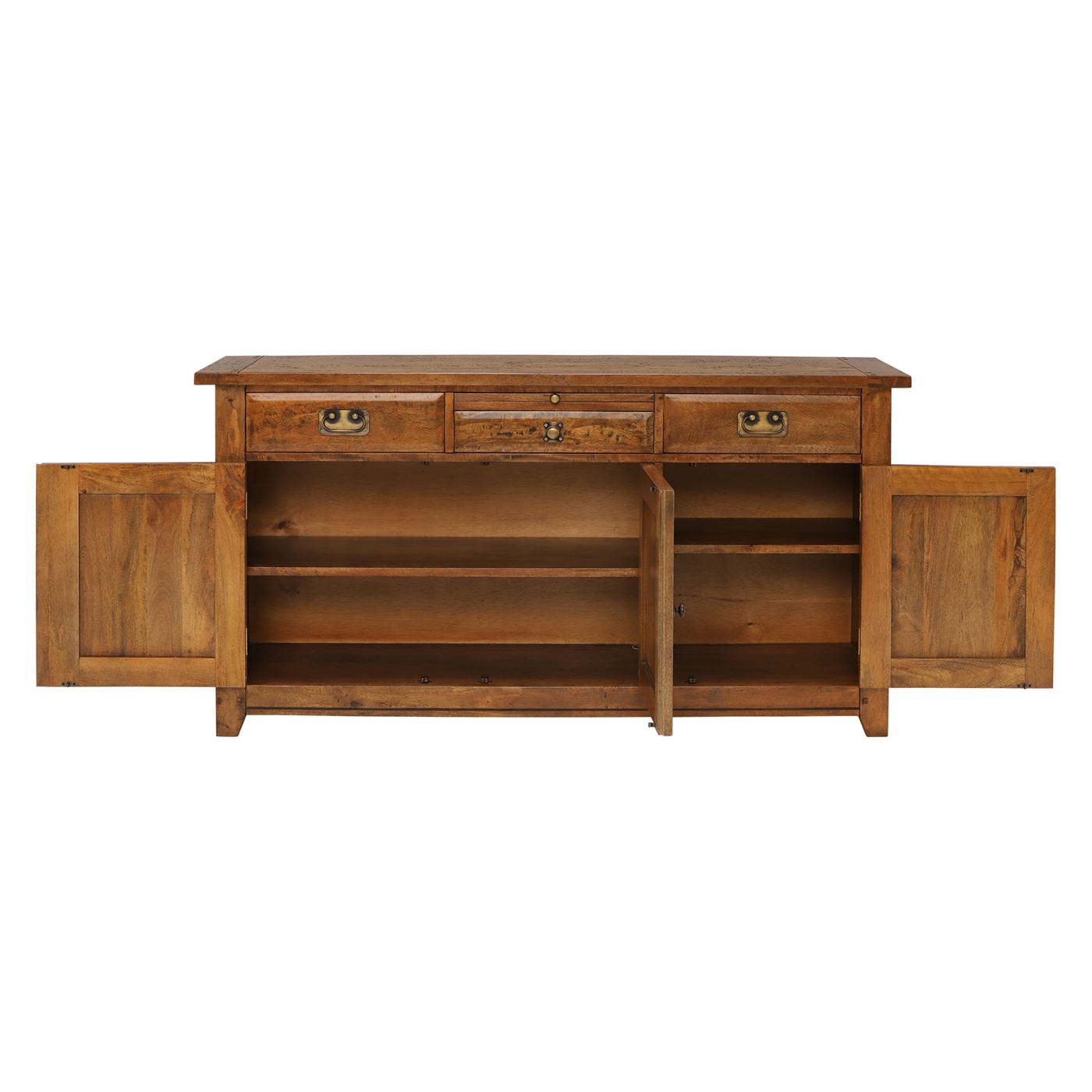 New Frontier Wide Sideboard - Mango Finish