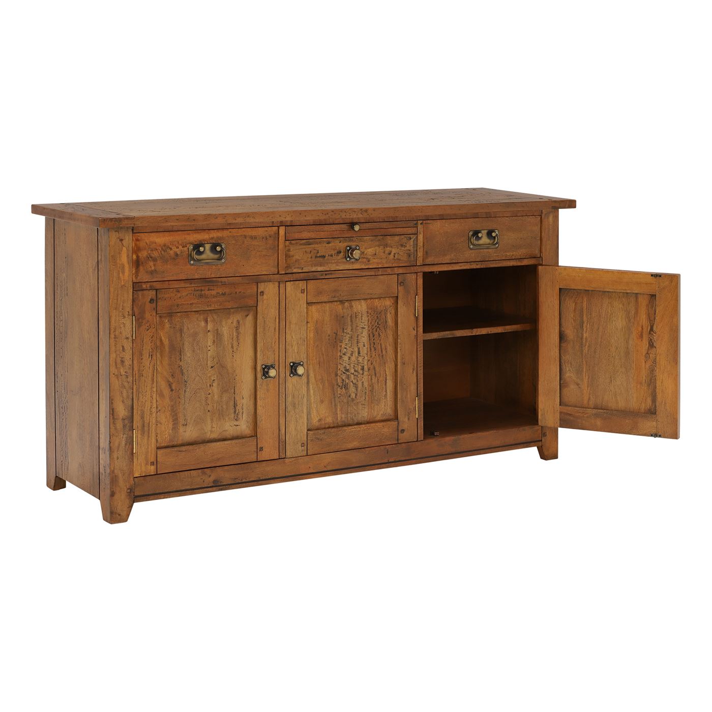 New Frontier Wide Sideboard - Mango Finish