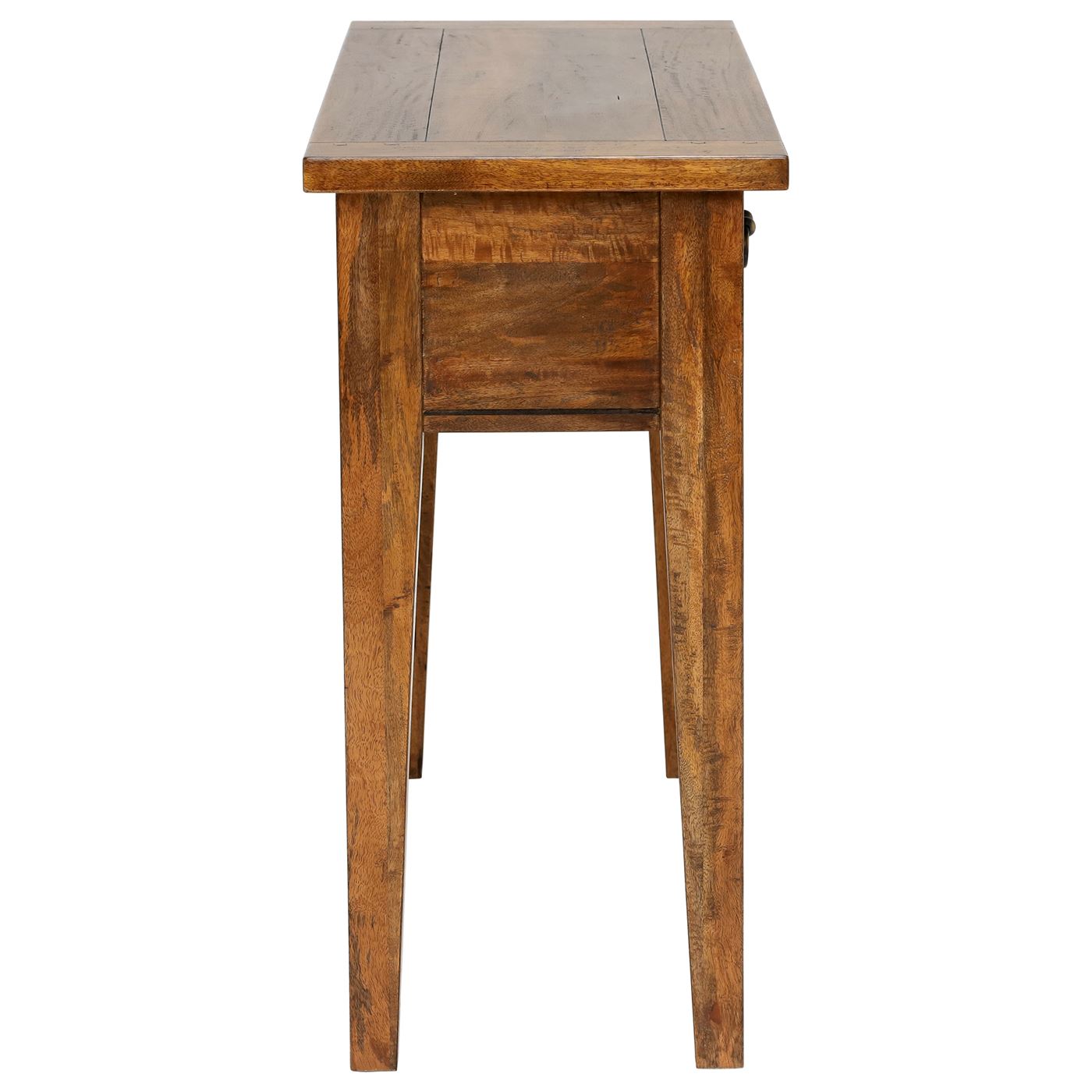 New Frontier Wood Console Table, Mango Finish