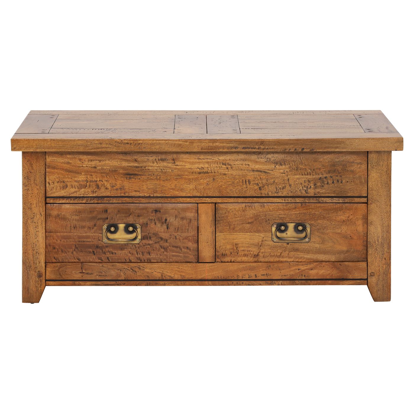 New Frontier Storage Coffee Table - Mango Finish