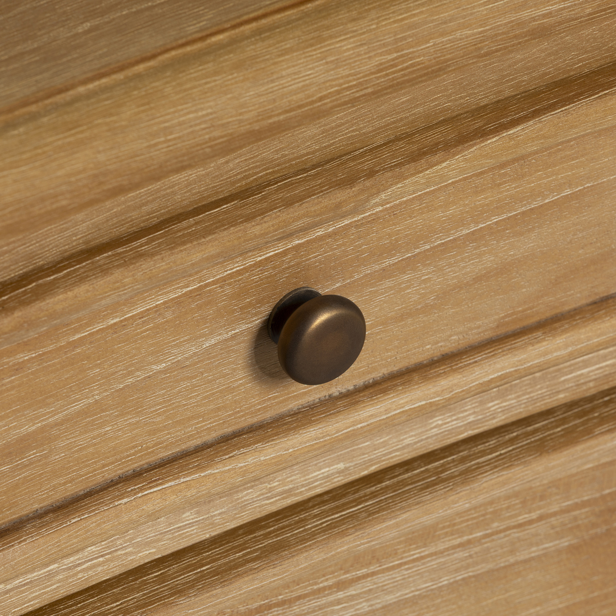 Cecile Light Wood French Style Dressing Table, Mindi Wood