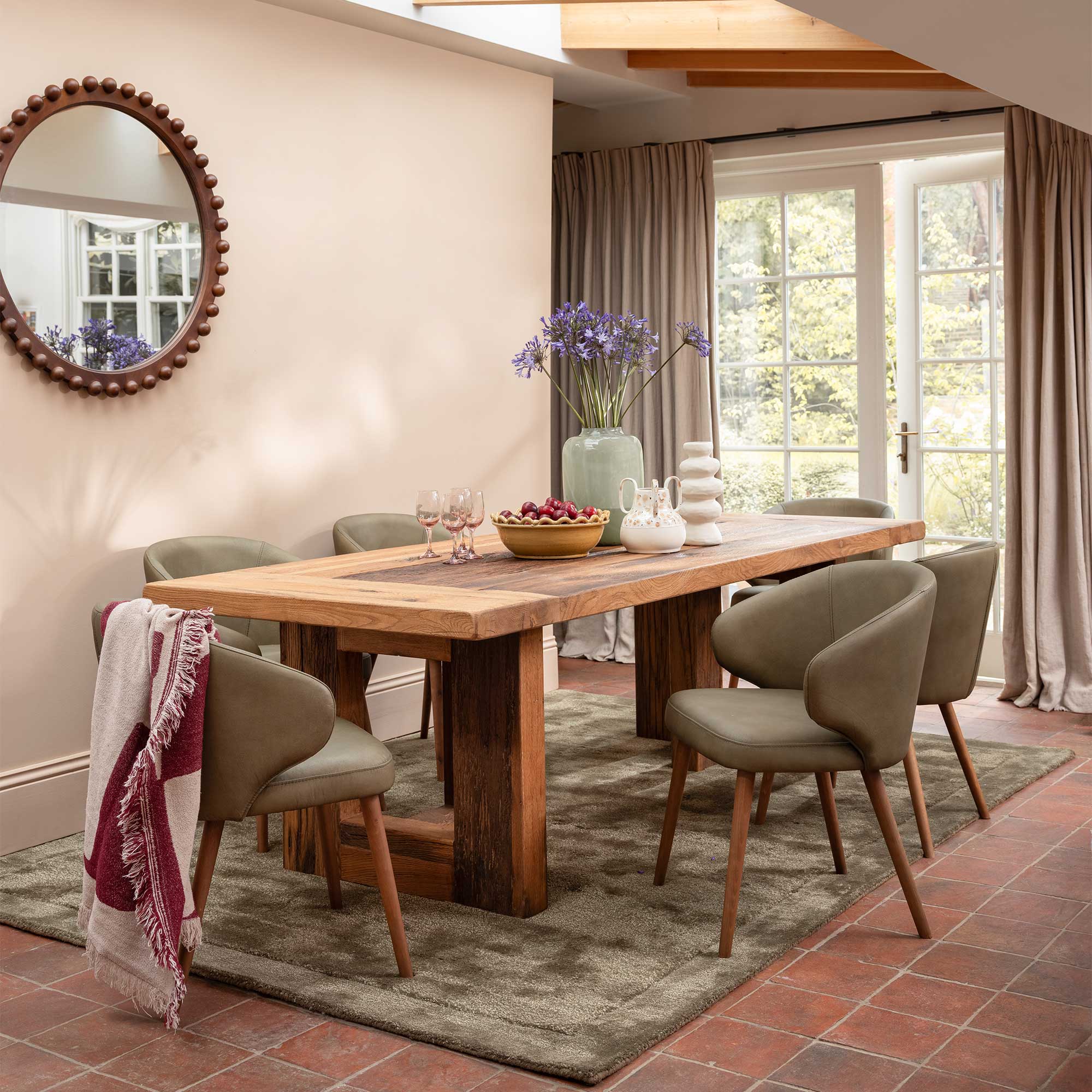 Yosemite Long Table - 100% Reclaimed Oak