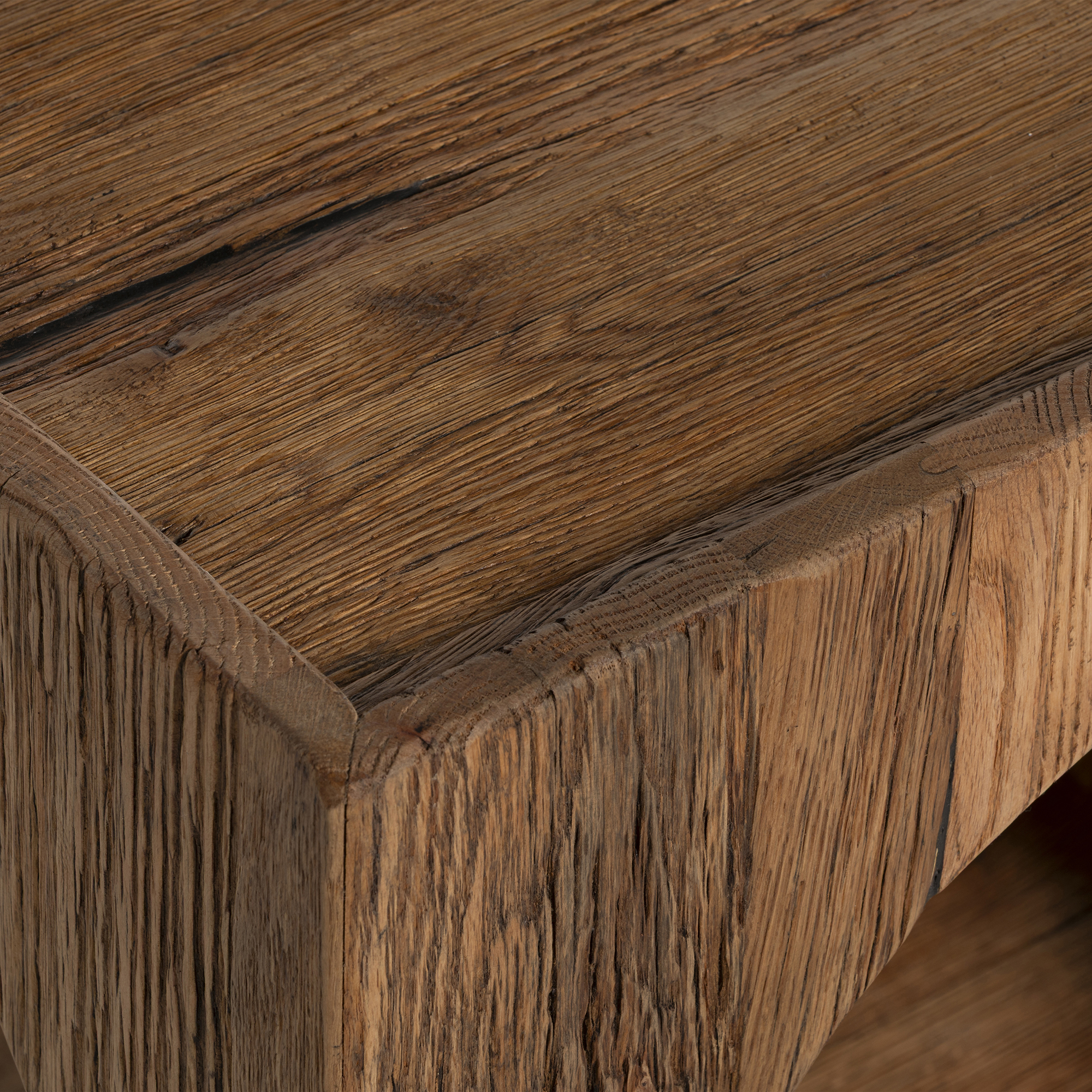 Wicklow Side Table - Recycled Oak