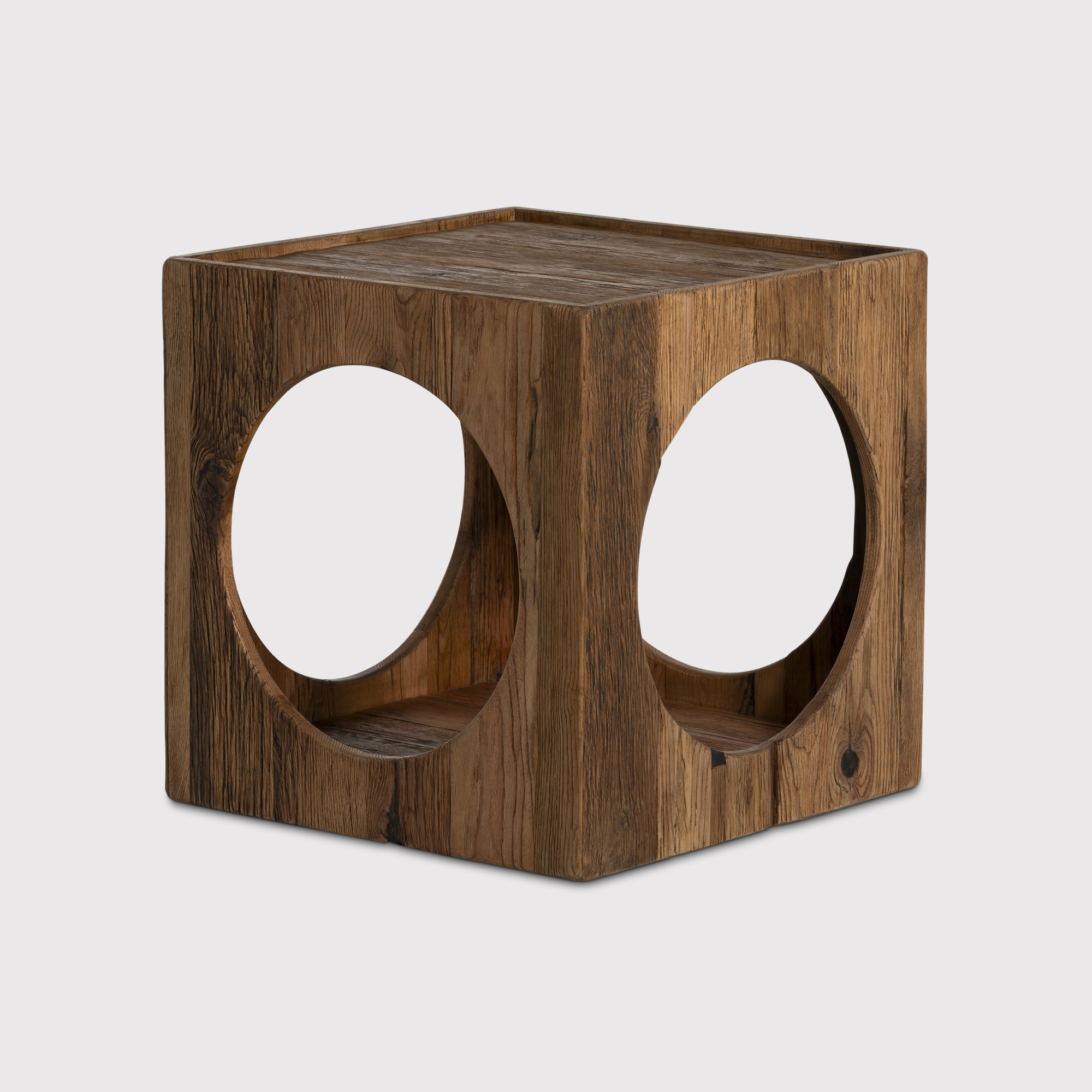 Wicklow Side Table - Recycled Oak