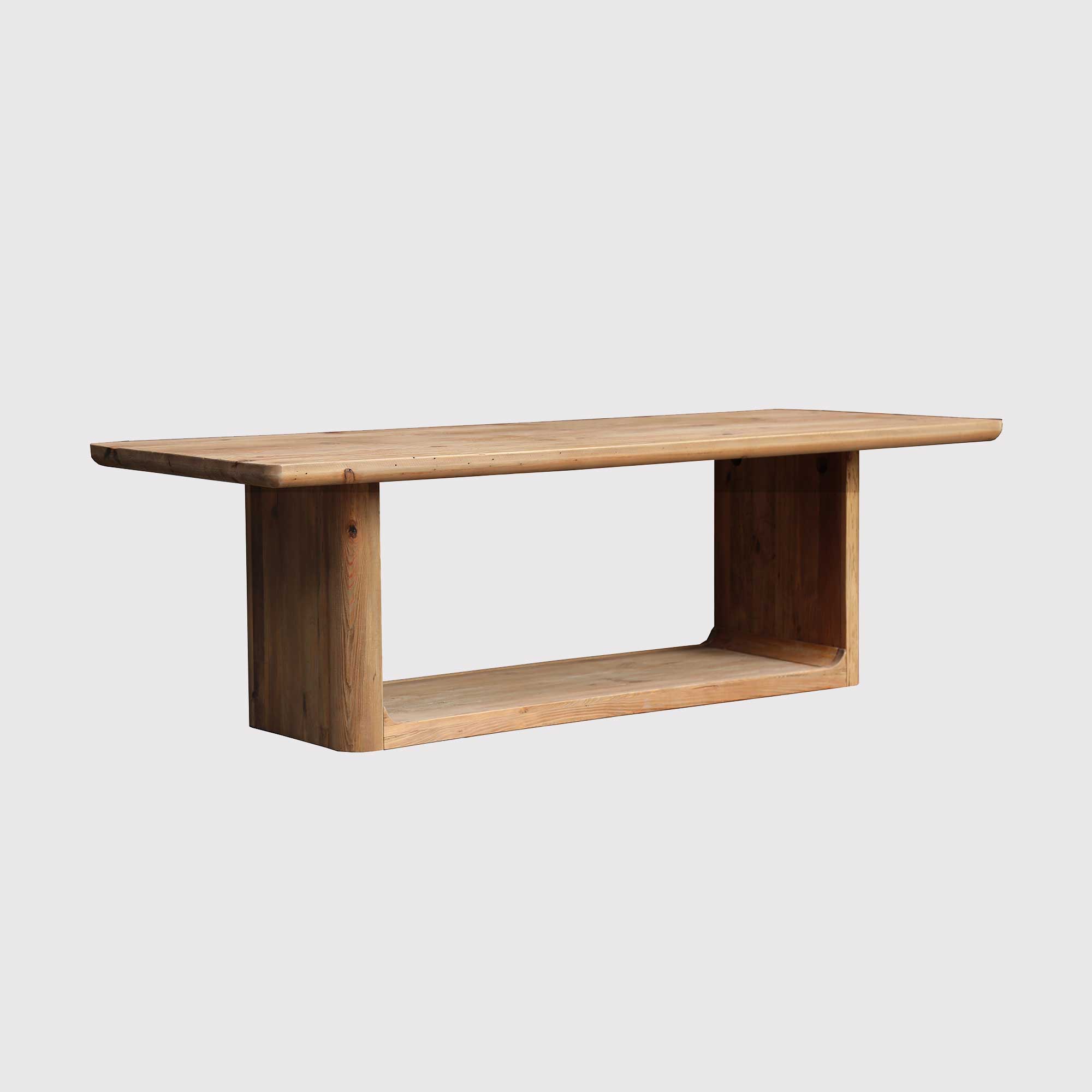 Sylvan Pine Wood 240cm Dining Table, Seat 6-8