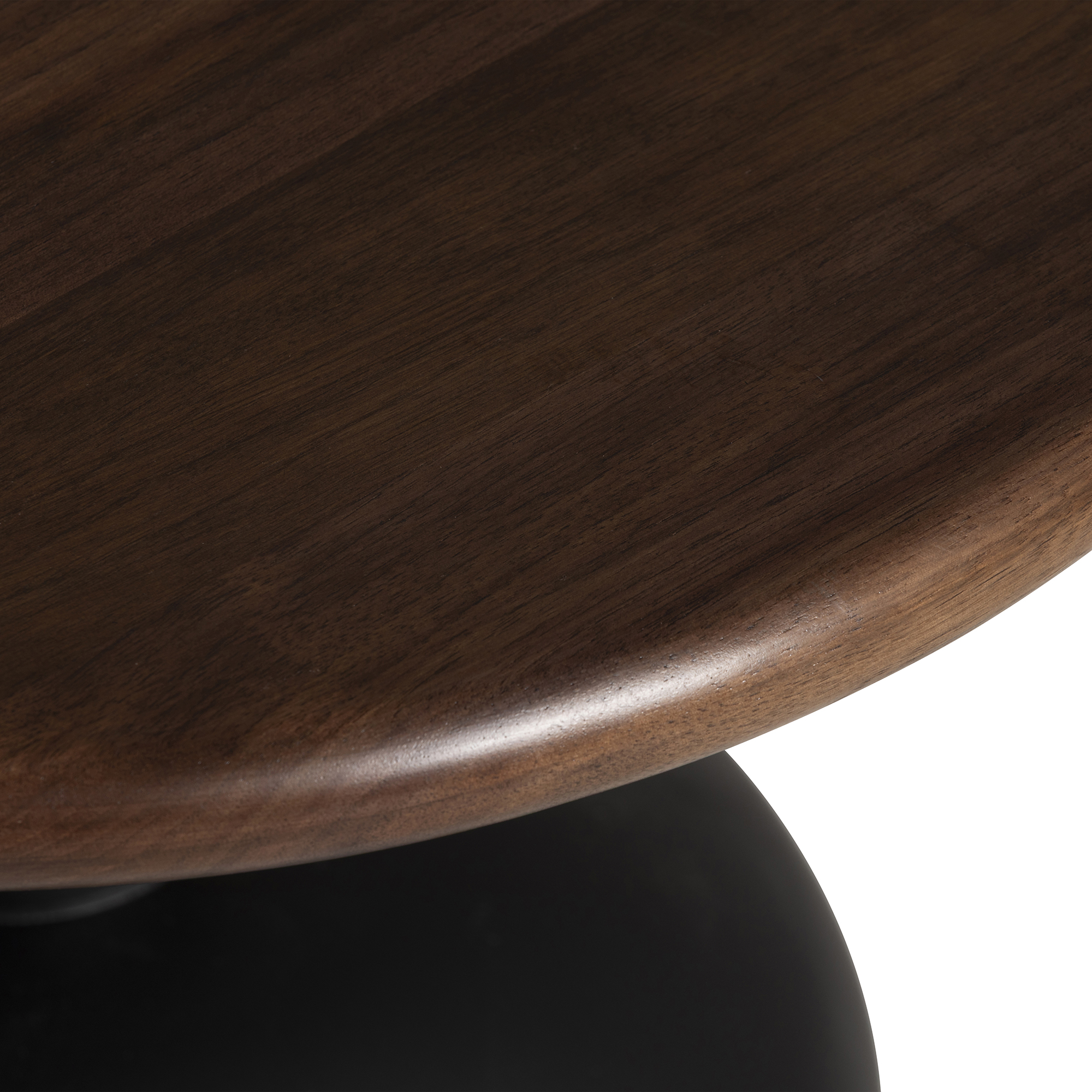 Thorne Side Table - Walnut + Iron