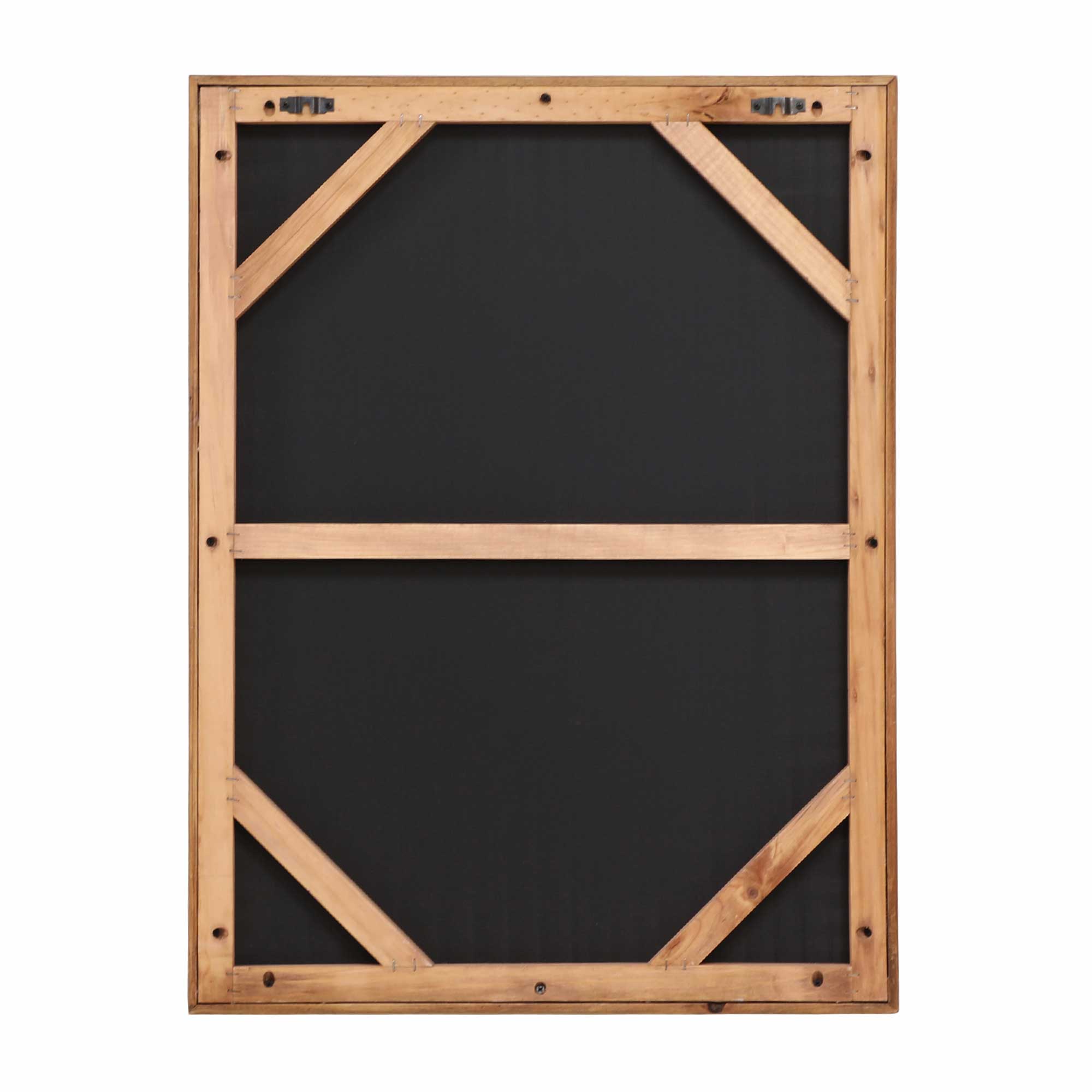 Natural Organic Wall Art (E) 62x4x82cm - Recycled Pine