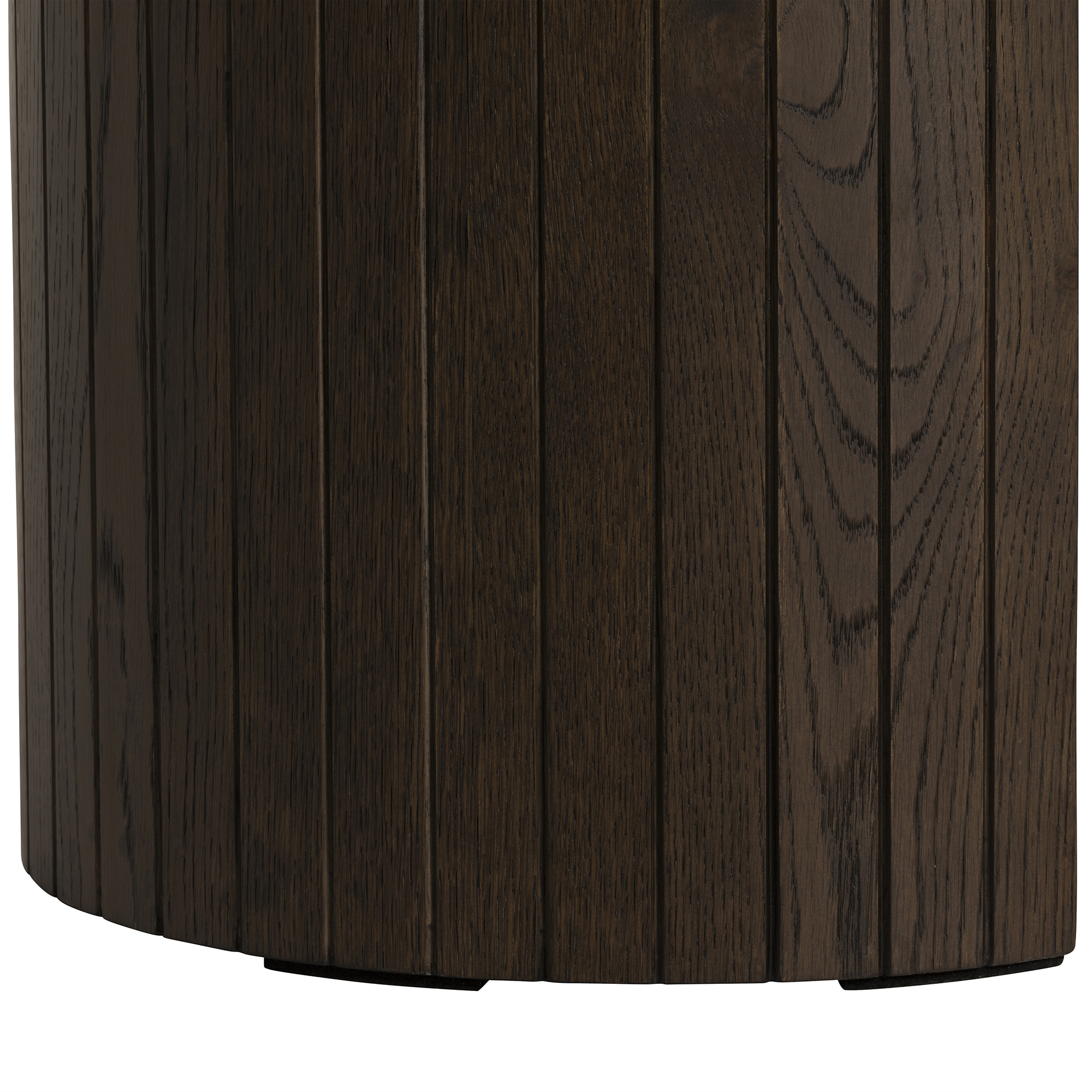 Kita Dark Brown Wood Dining Table 220cm with Ceramic Top