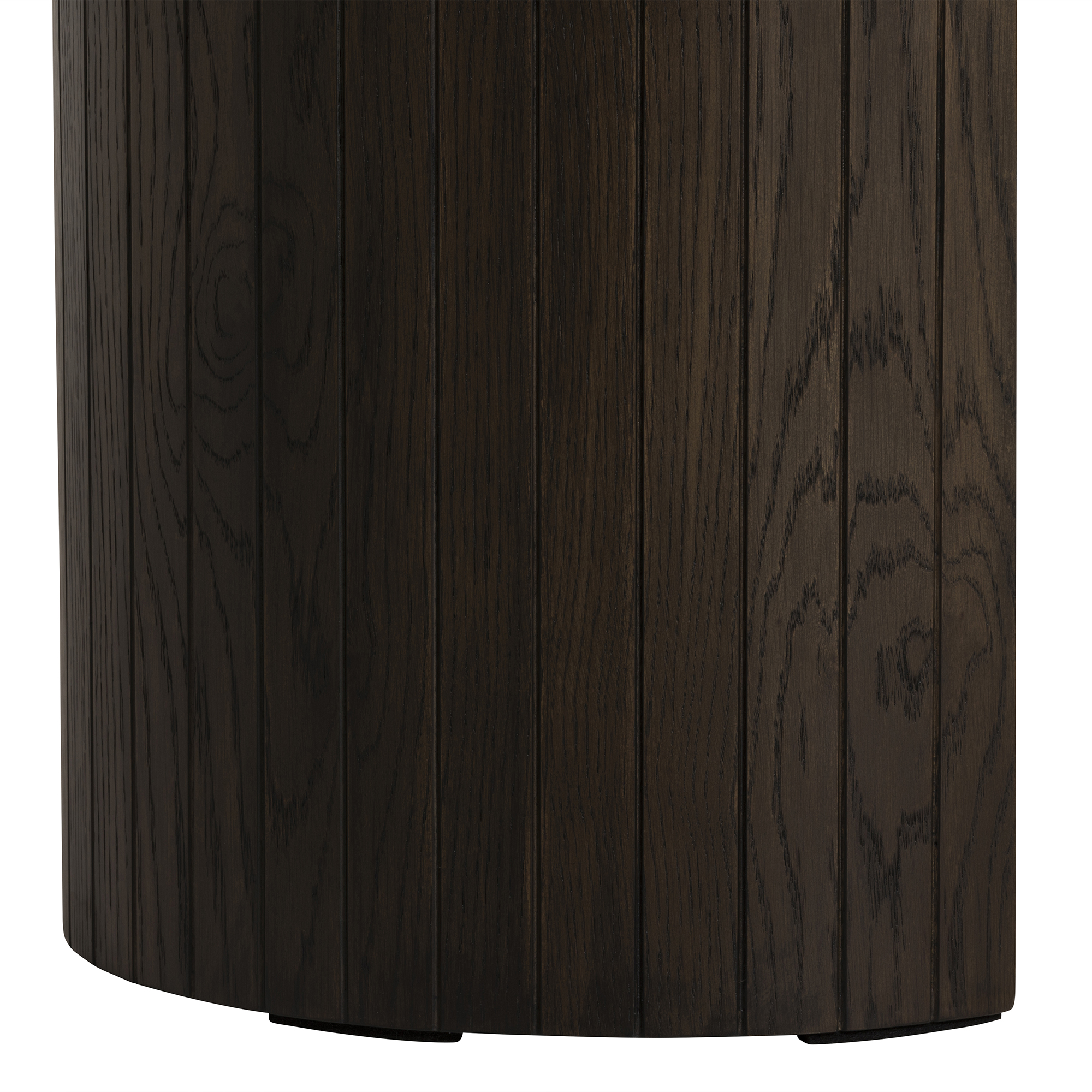 Kita Dark Brown Wood Dining Table 180cm with Ceramic Top