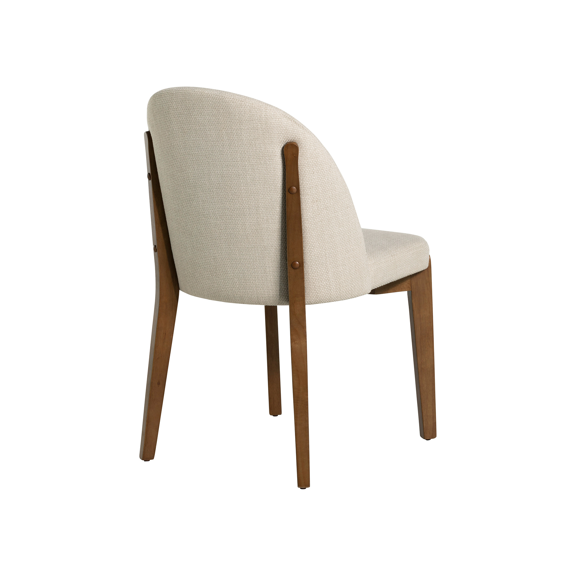 Sumida Fabric Dining Chair, Beige Fabric