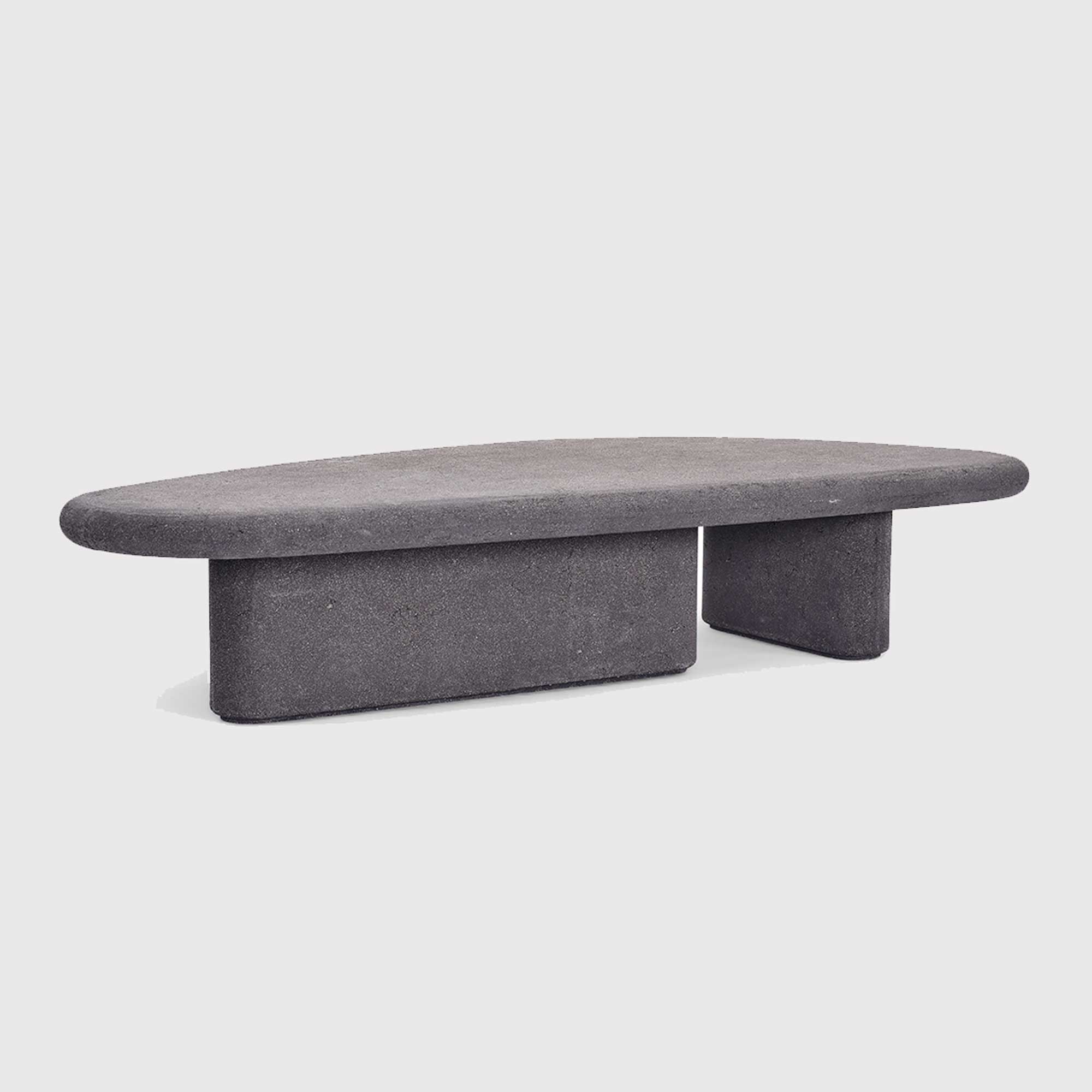 Phuket Black Concrete Garden Coffee Table