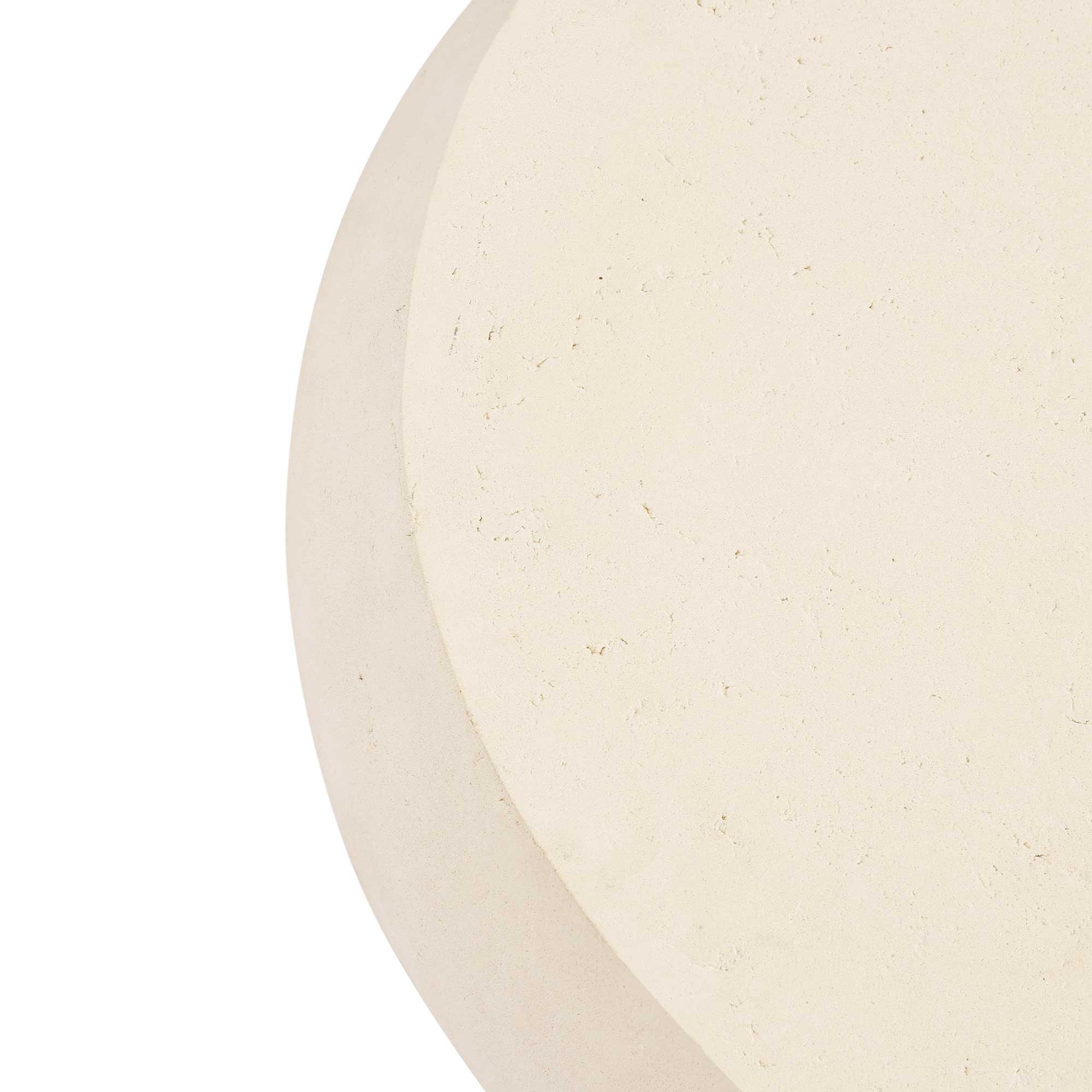 Ubud Cream Concrete Garden Coffee Table