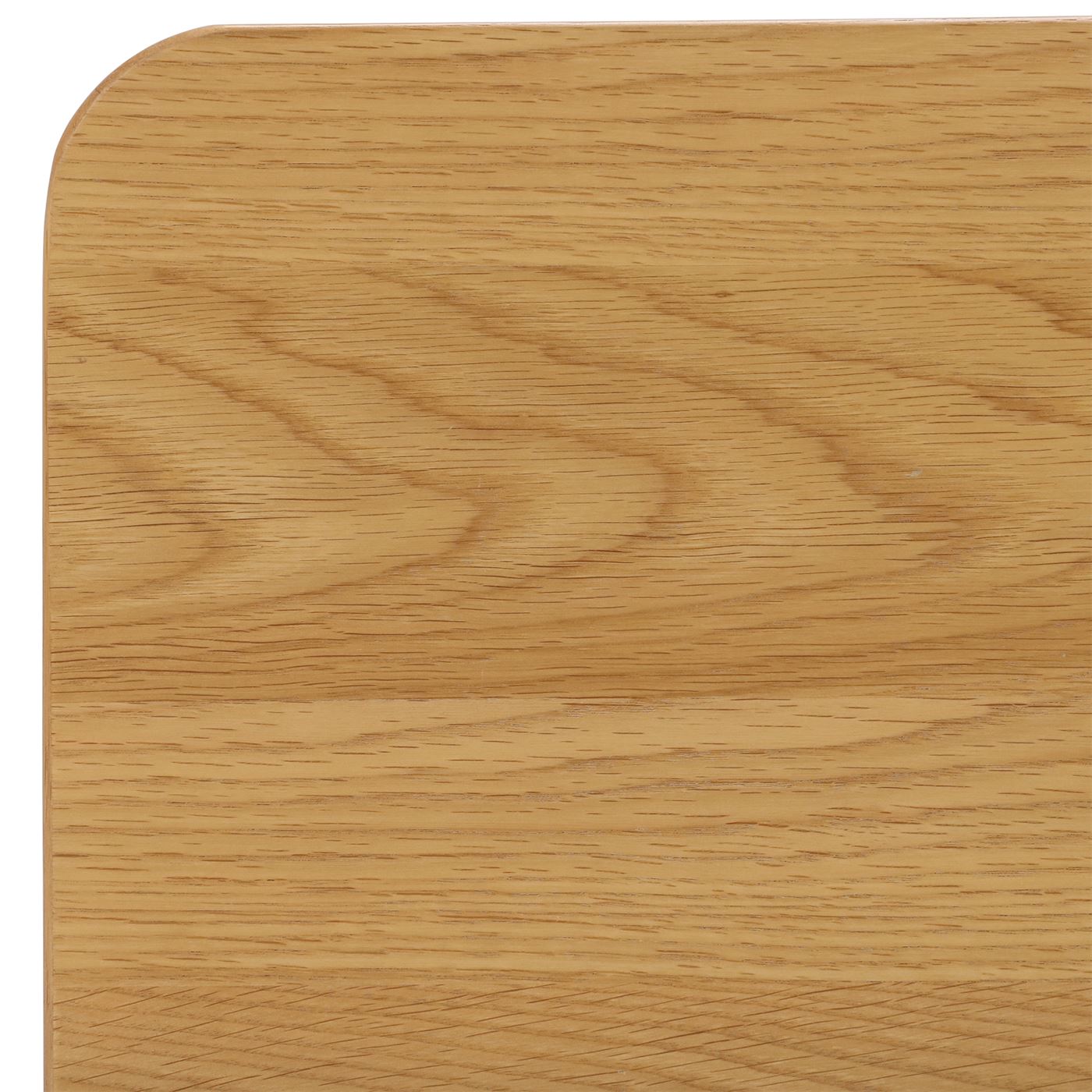 Teramo Bedroom 7 Drawer Tall Wide Oak Chest, In Clear Matt Finish