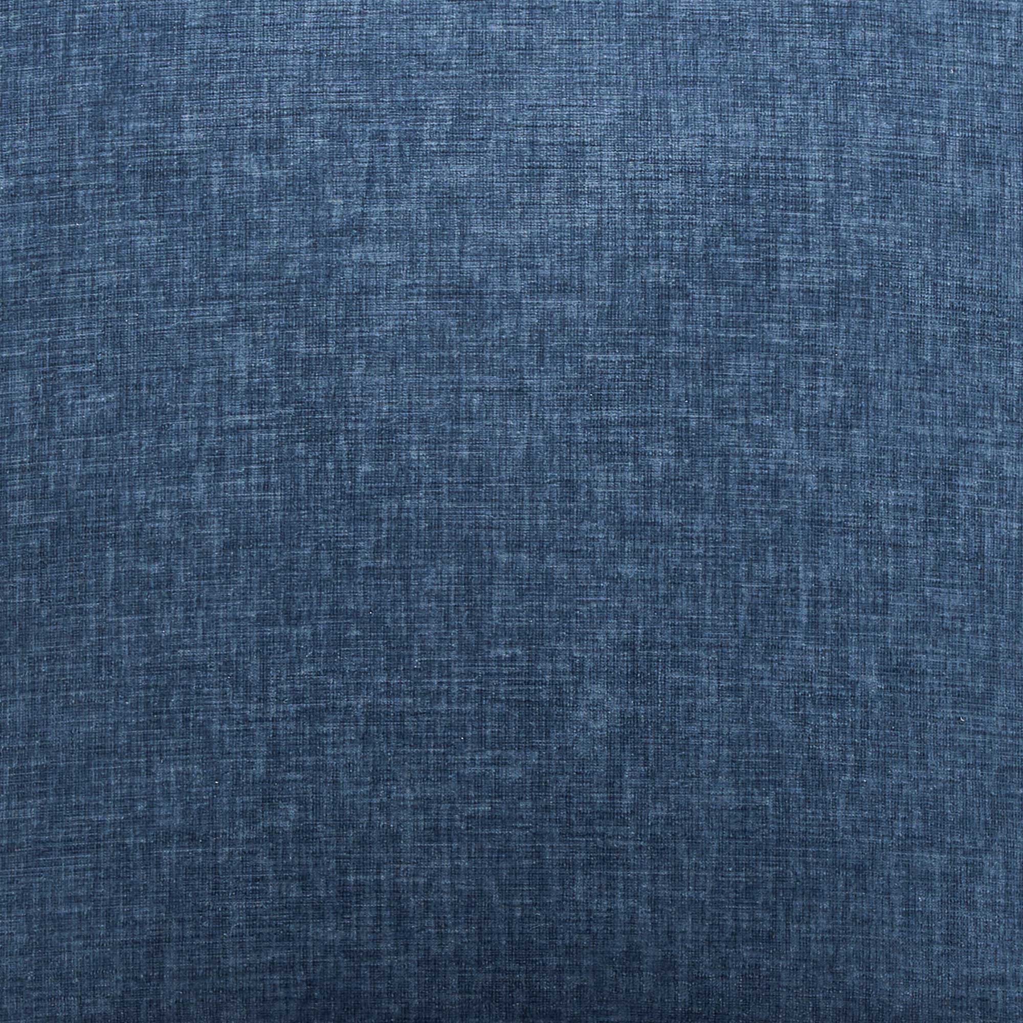 Gable Blue Fabric Dining Chair with Light Legs