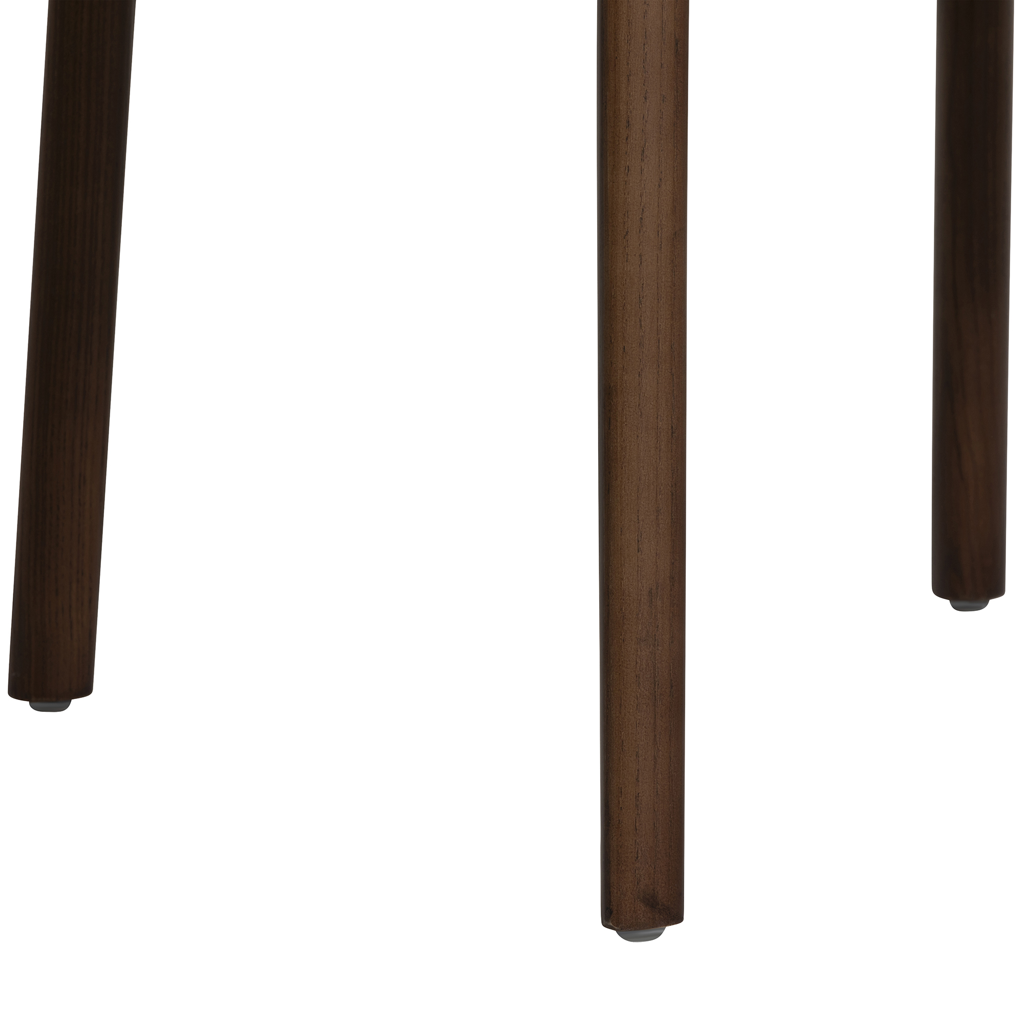 Bute Dining Chair - In Raven 07 Grey and Walnut