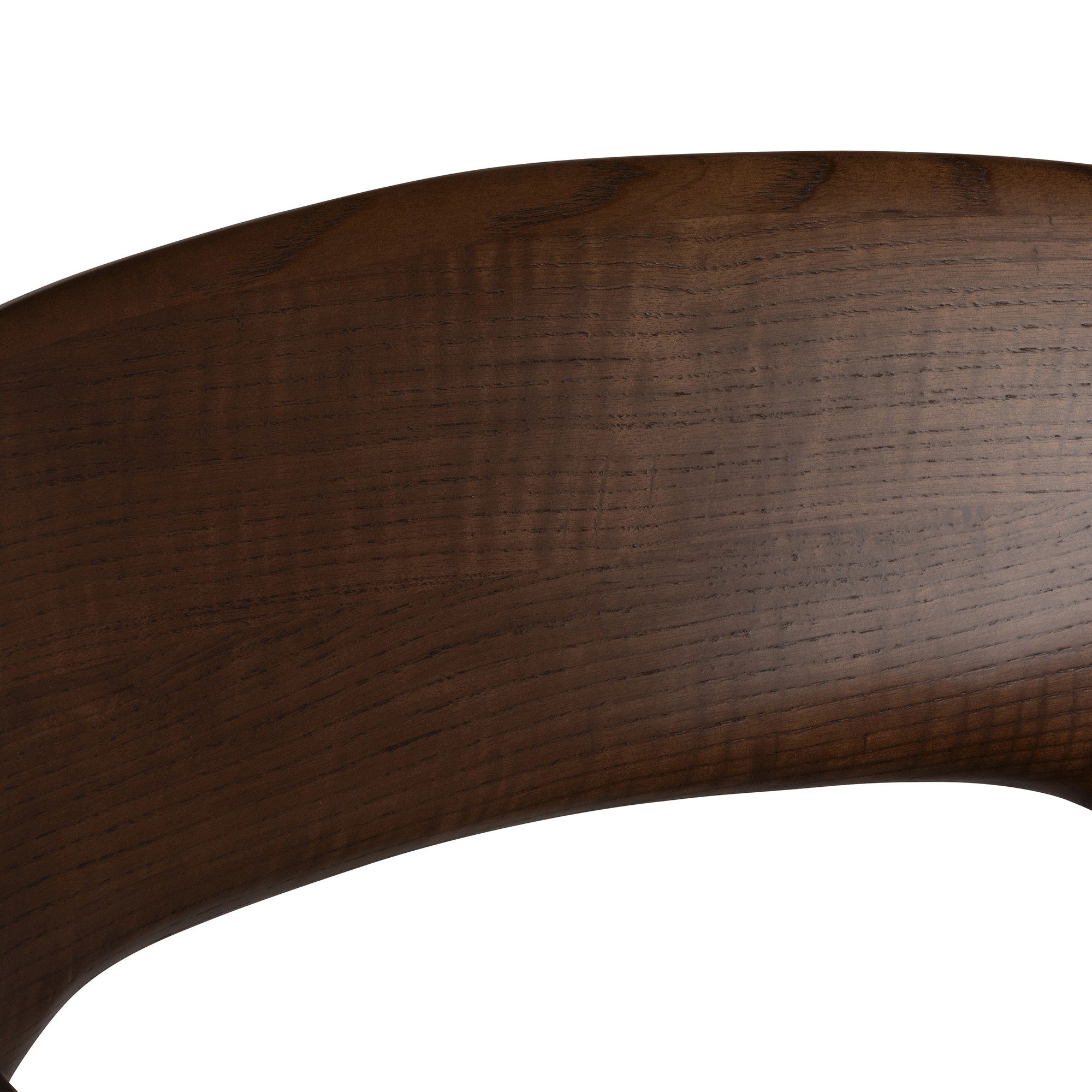 Bute Dining Chair - In Raven 07 Grey and Walnut