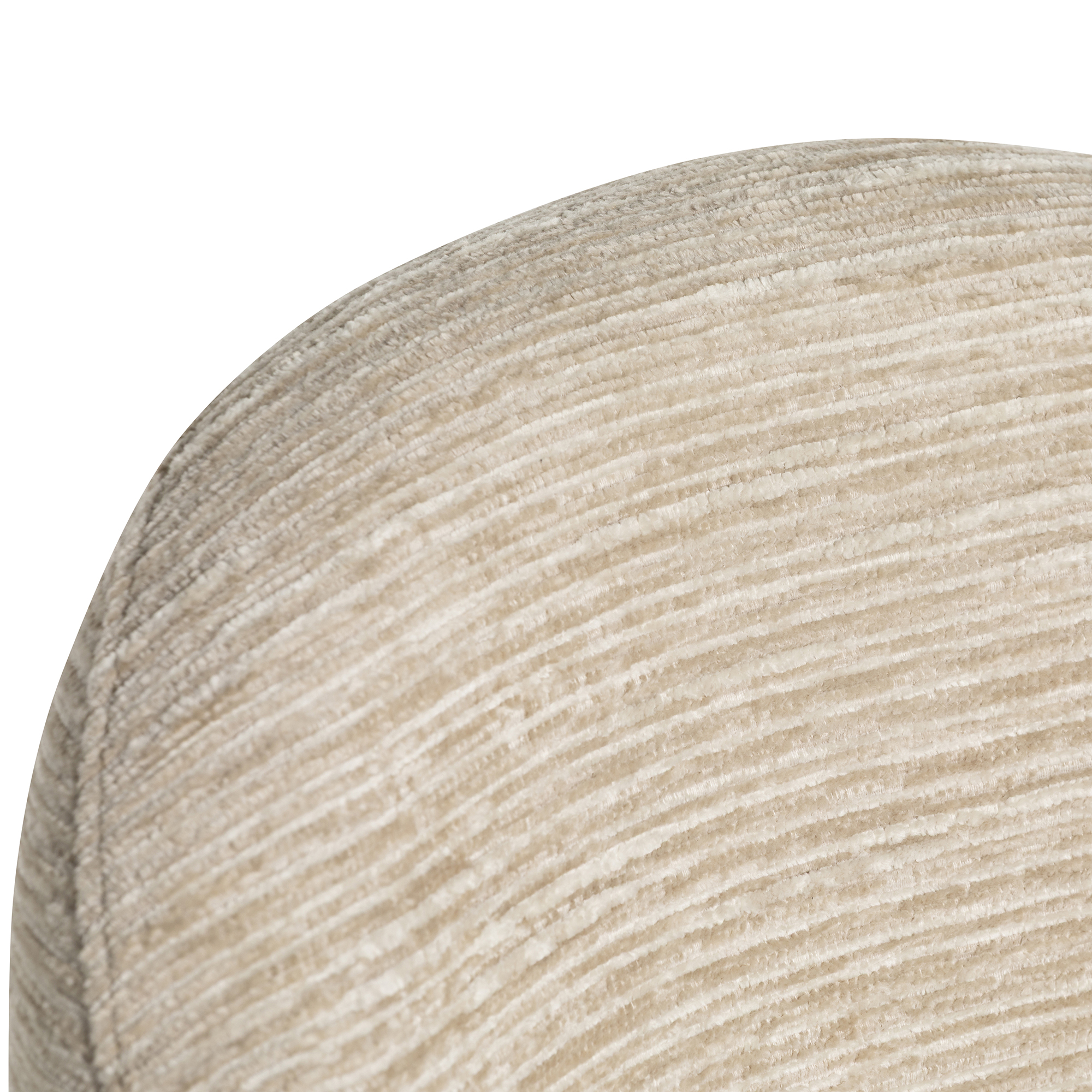 Fitzgerald Swivel Dining Chair - Berlin -110 Beige fabric with Natural #W01-3 Frame