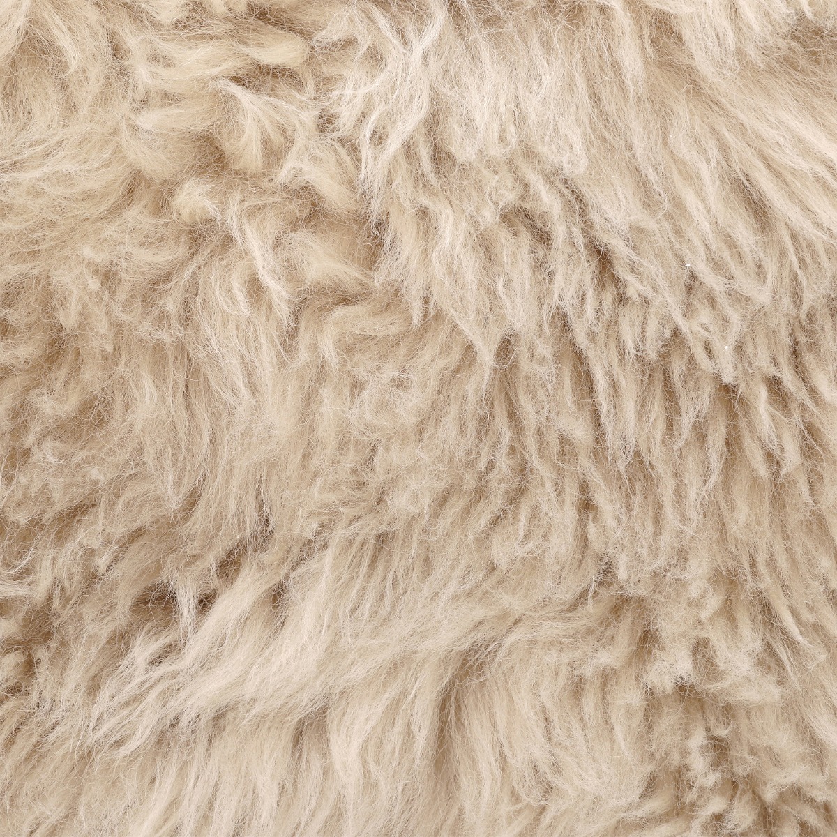 Cabana Footstool - Yeti Beige and Weathered Oak