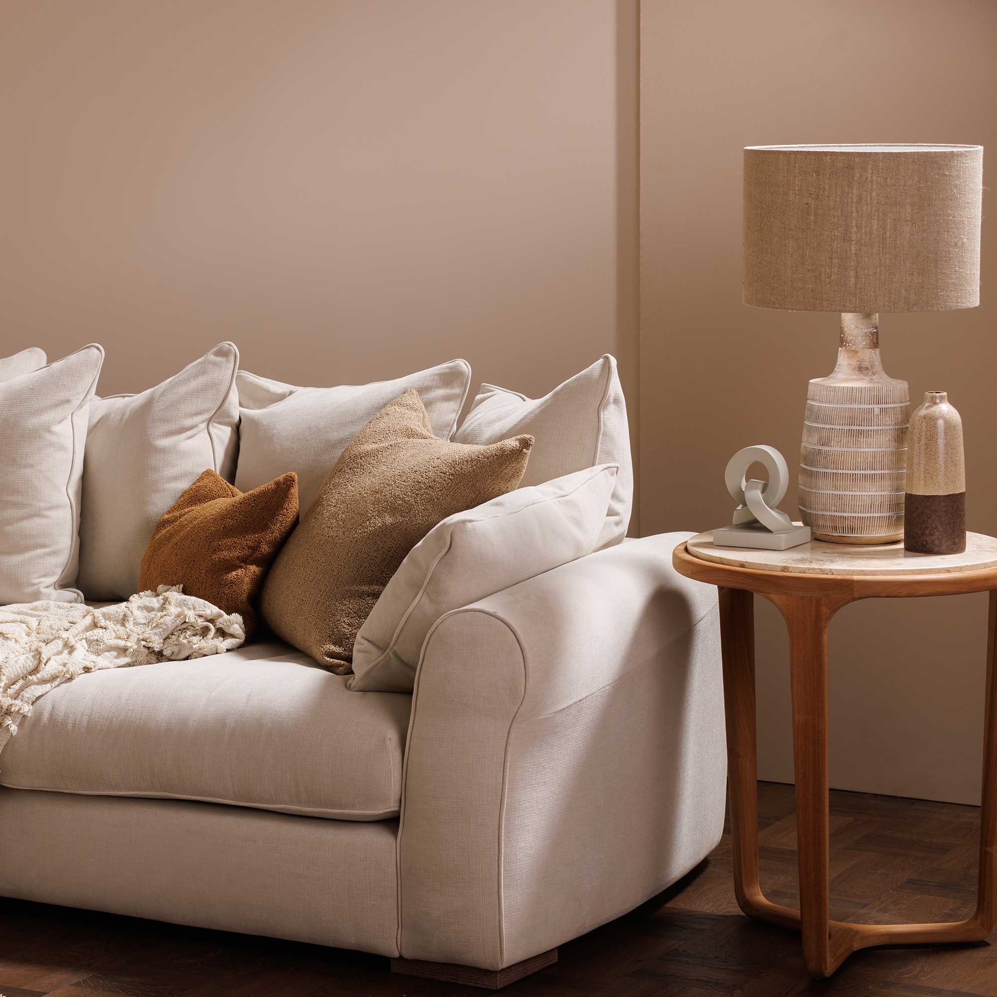 Terza Side Table - Marble Top