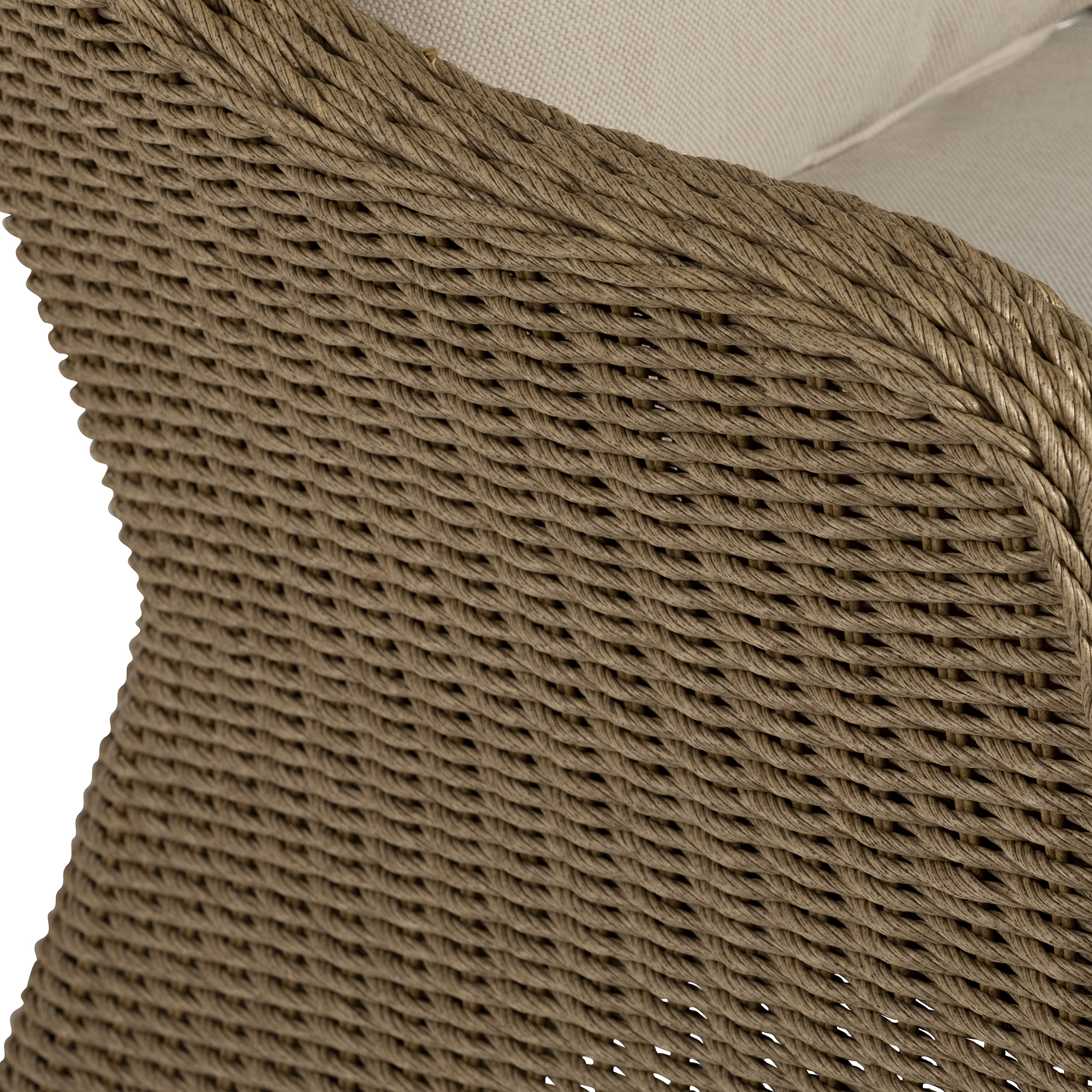 Garda Round 4 Seater Wicker Garden Dining Set